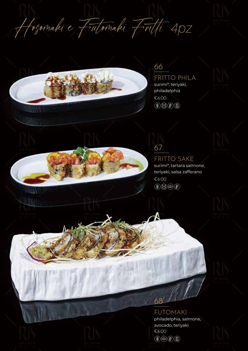 Menu di Ristorante Giapponese Hanami Parma 