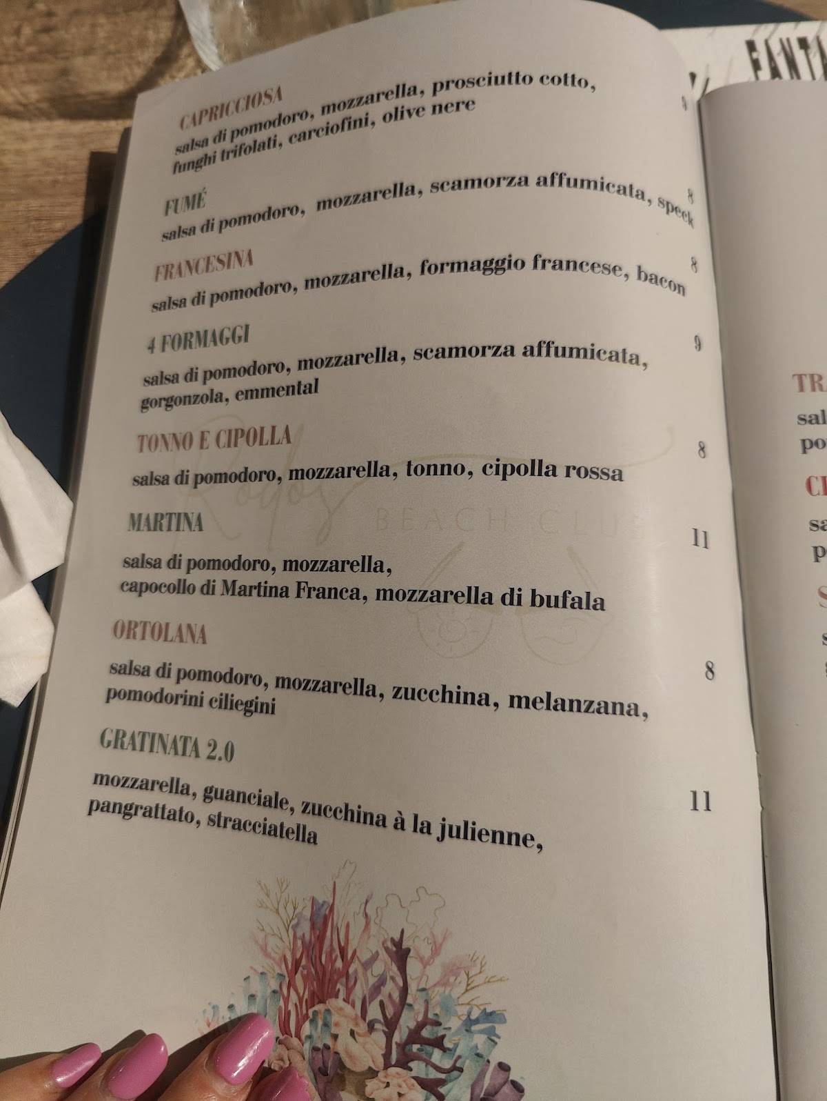 Menu di Rodos 