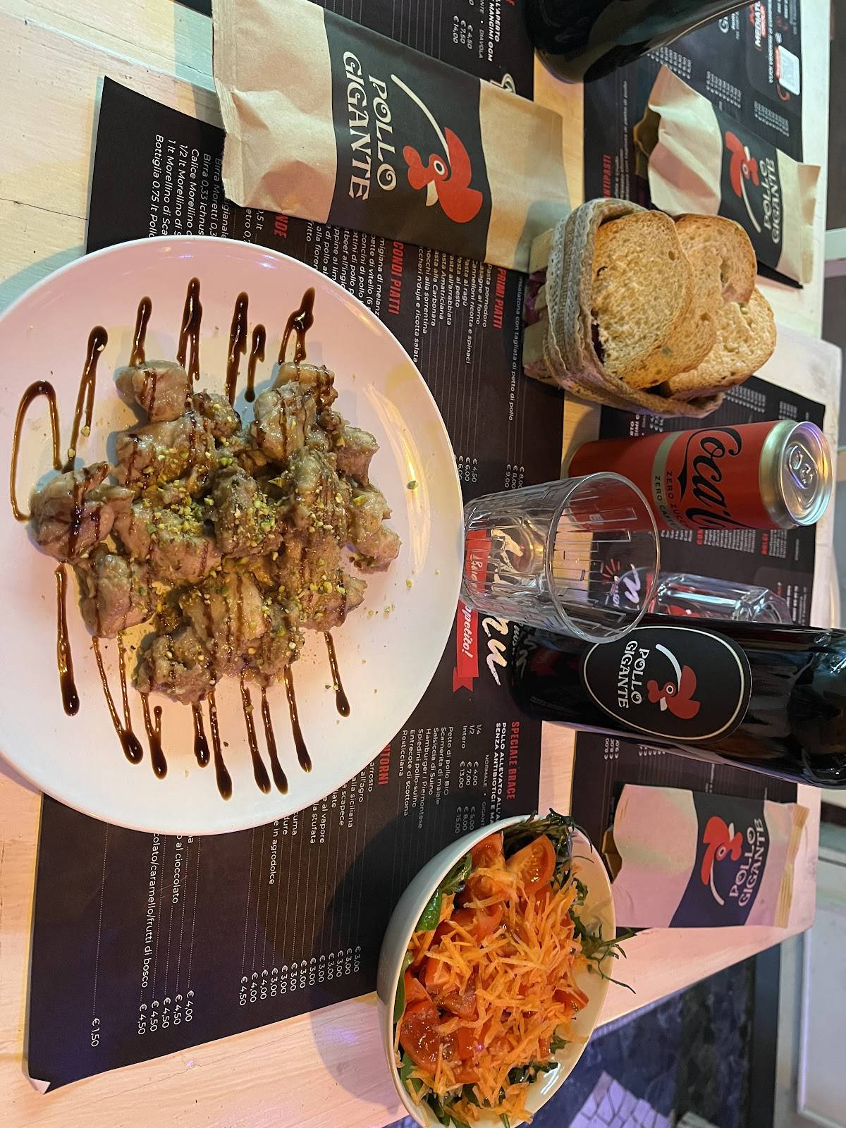 Menu di Rosticceria Pollo Gigante 