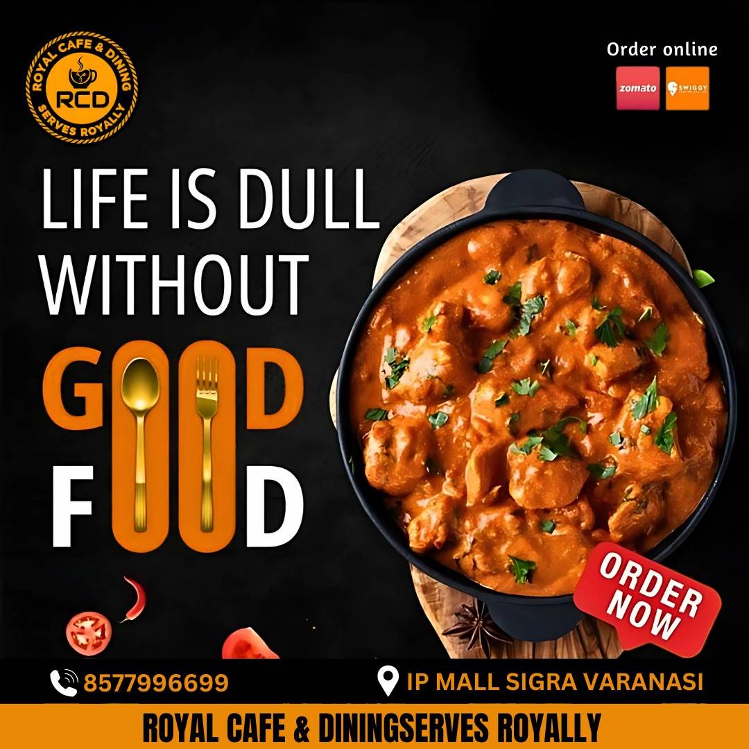 Royal Cafe & Dining : Best Restaurant in Varanasi menu