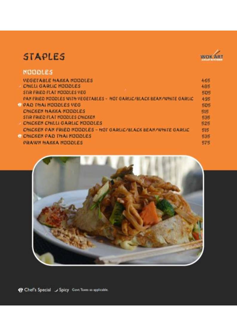 Samarkand Restaurant & Bar menu