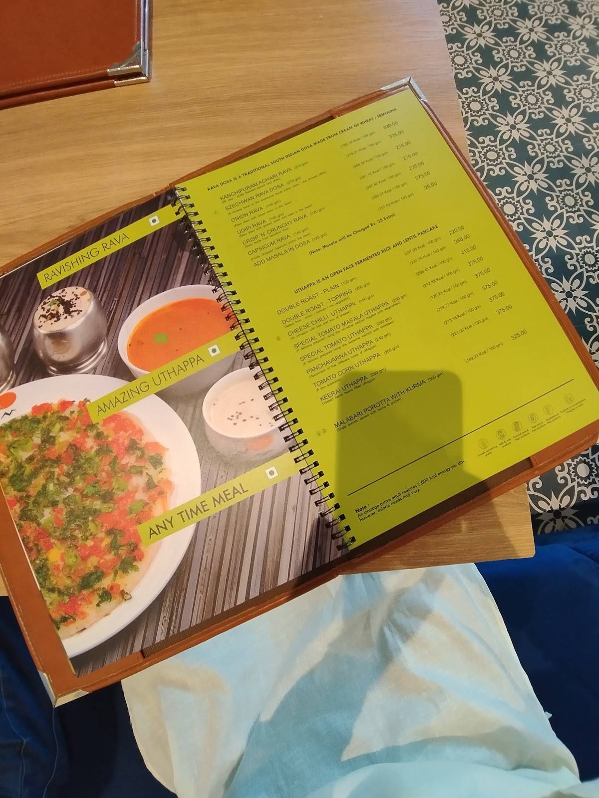 Sankalp Restaurant menu