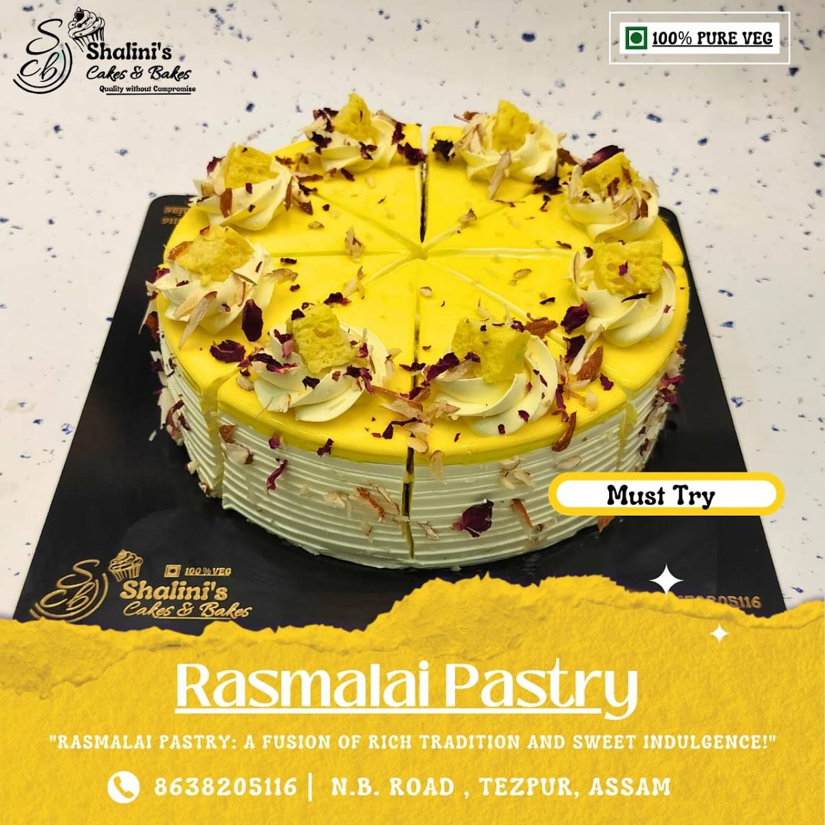 Shalini's Cakes & Bakes - Main Town Outlet menu