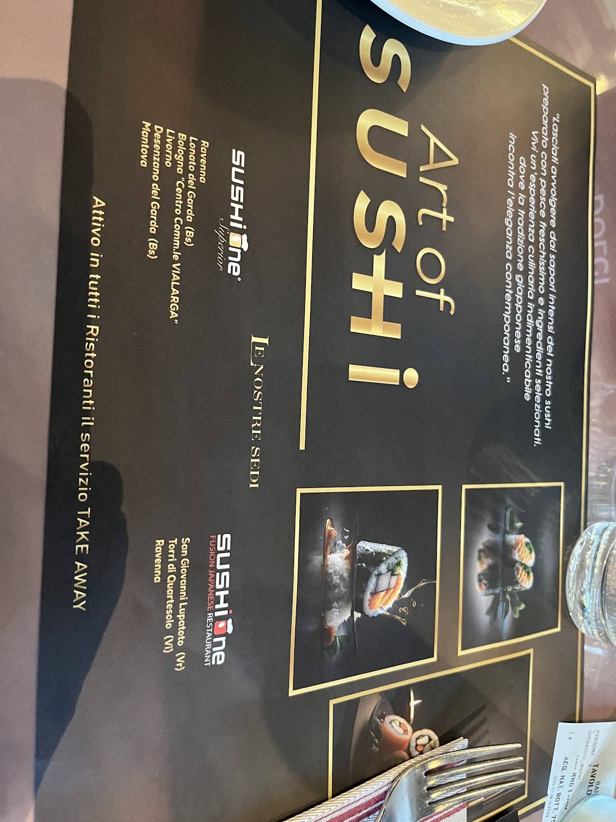 Menu di Sushi One Superior 