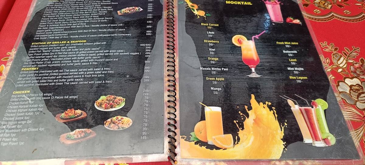 T&T Kitchens menu