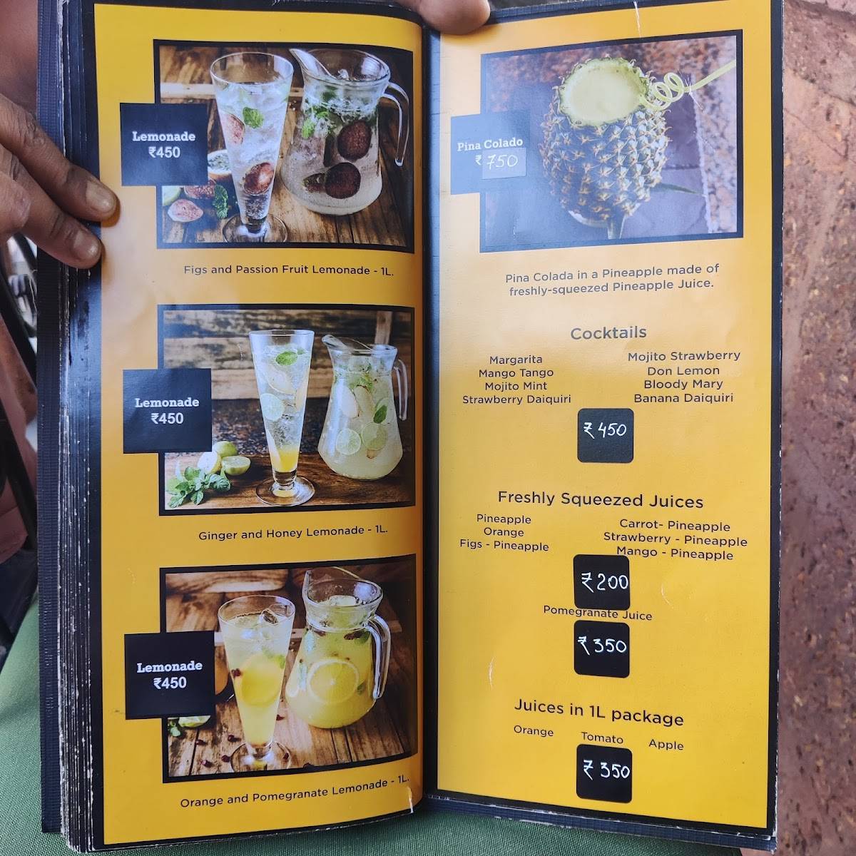 Temple Tree Grill & Chill menu