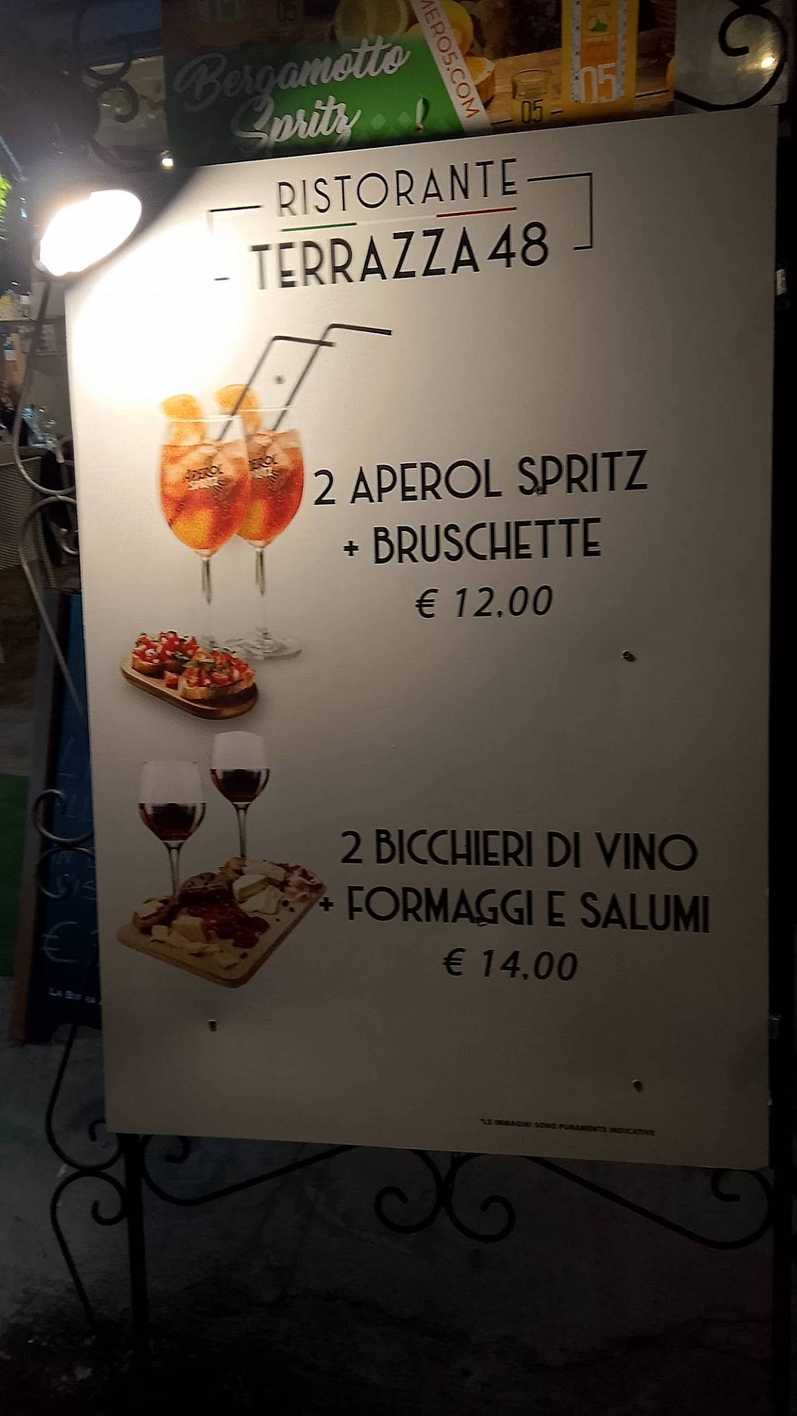 Menu di Terrazza48 