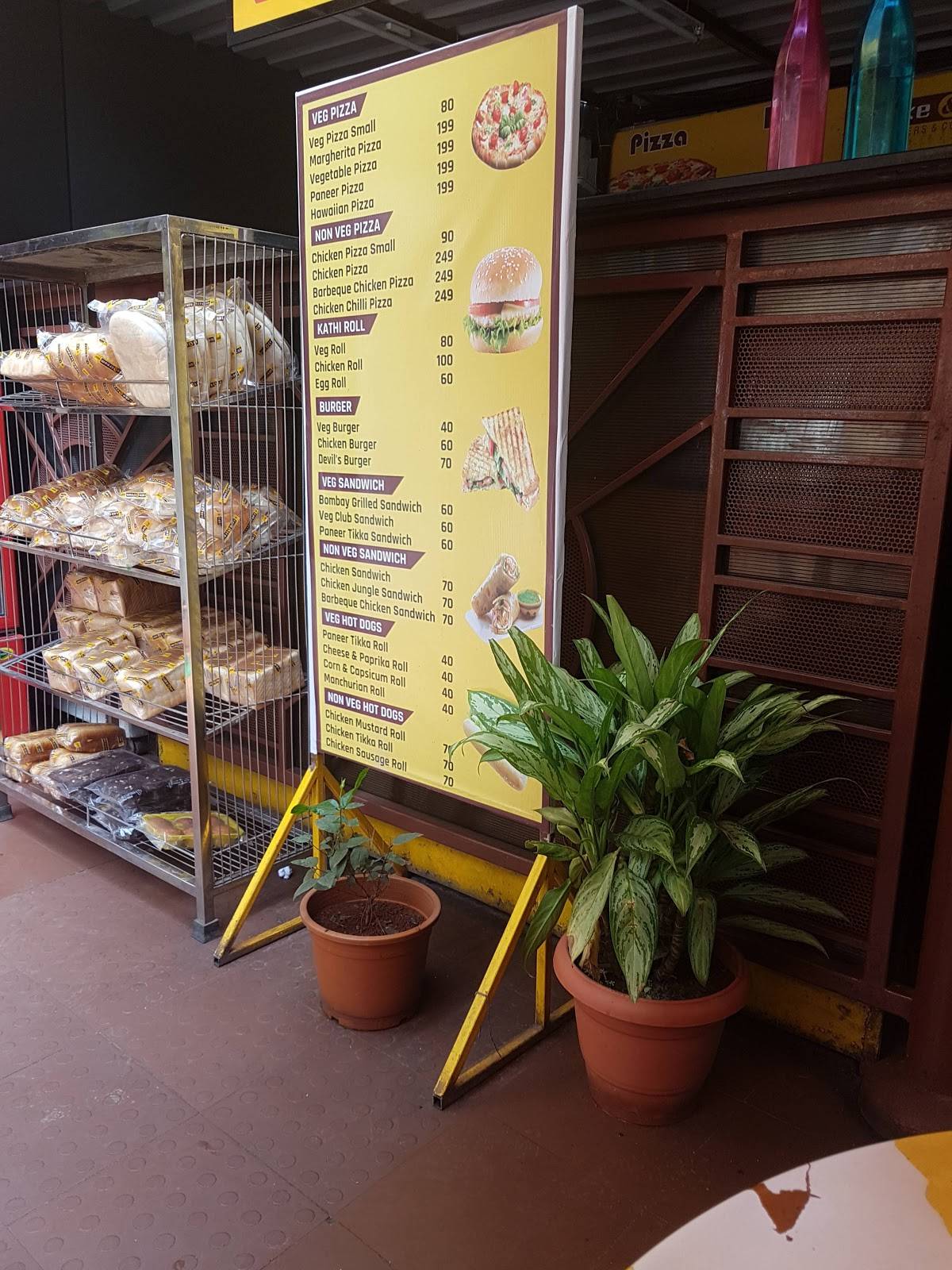 The Cake & Cream Factory menu