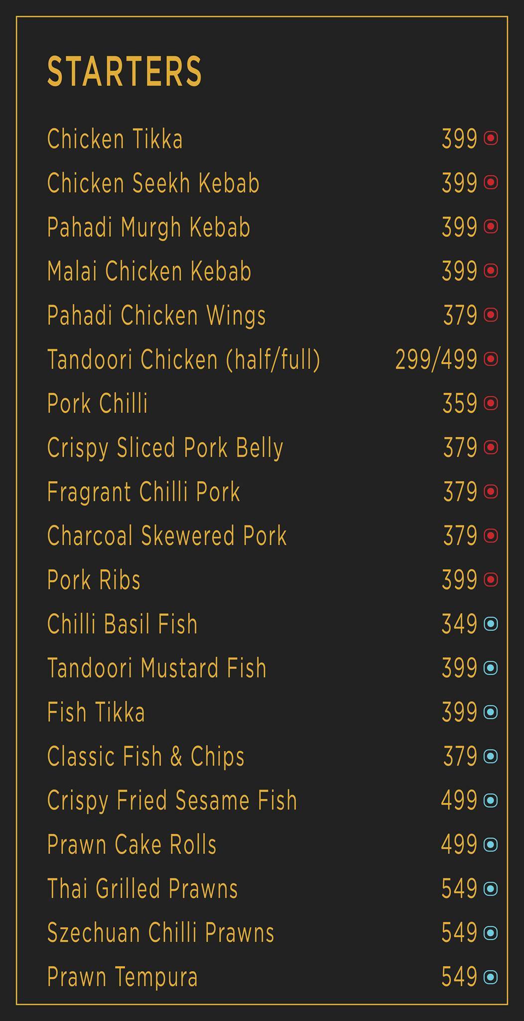 The Tribe by Hi Spirits menu