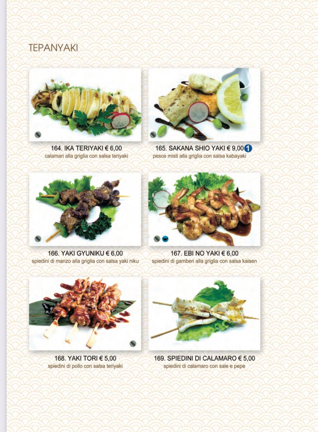 Menu di Tokyo Sushi Restaurant 