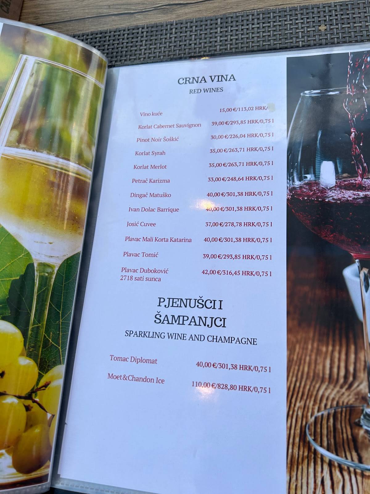 Menu di Trabakul 