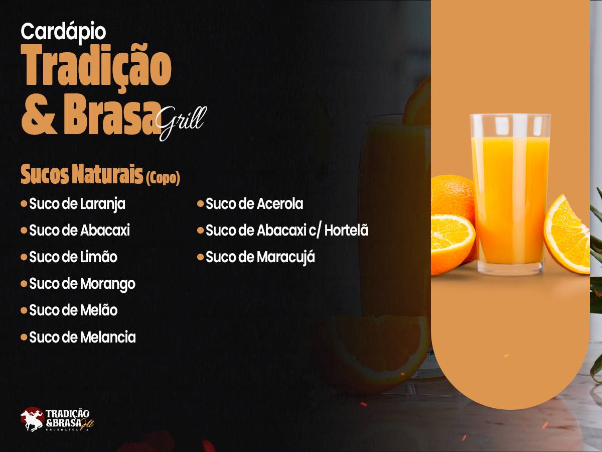 Tradição & Brasa Grill Churrascaria em Indaiatuba cardápio