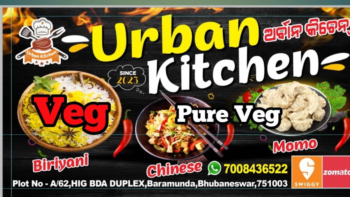 Urban Kitchen Pure Veg menu