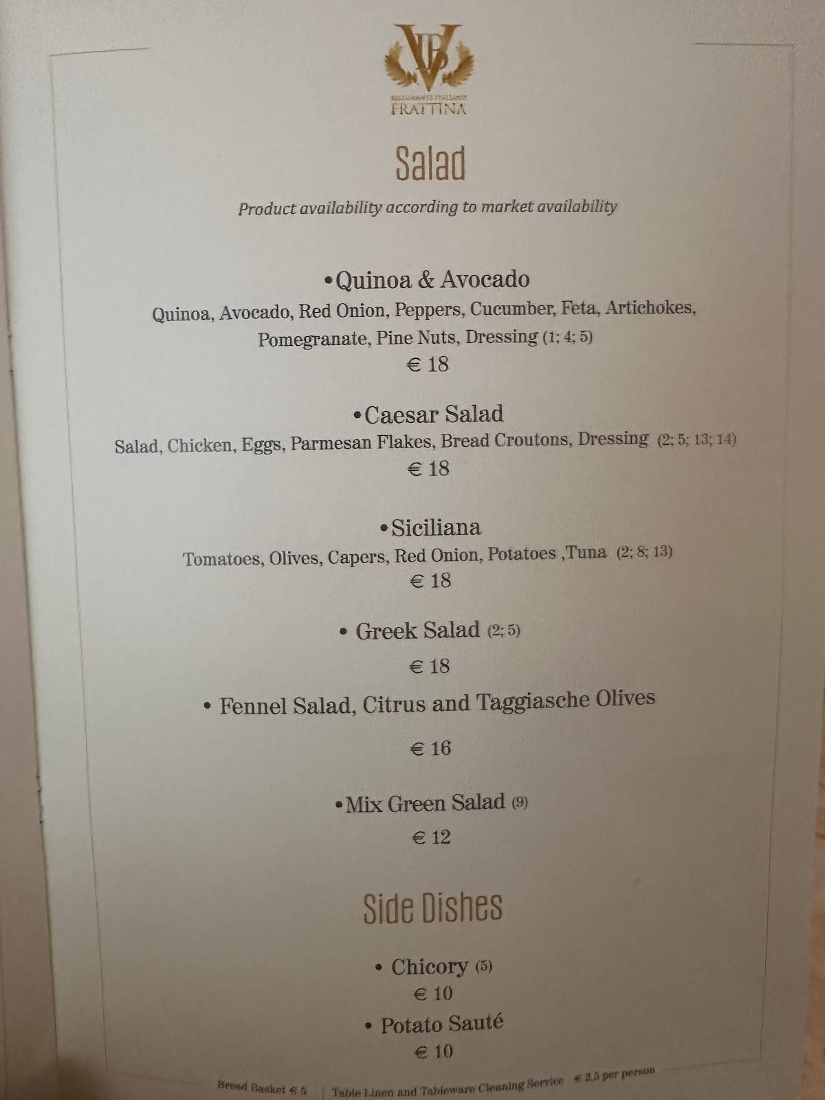 Menu di VIB 