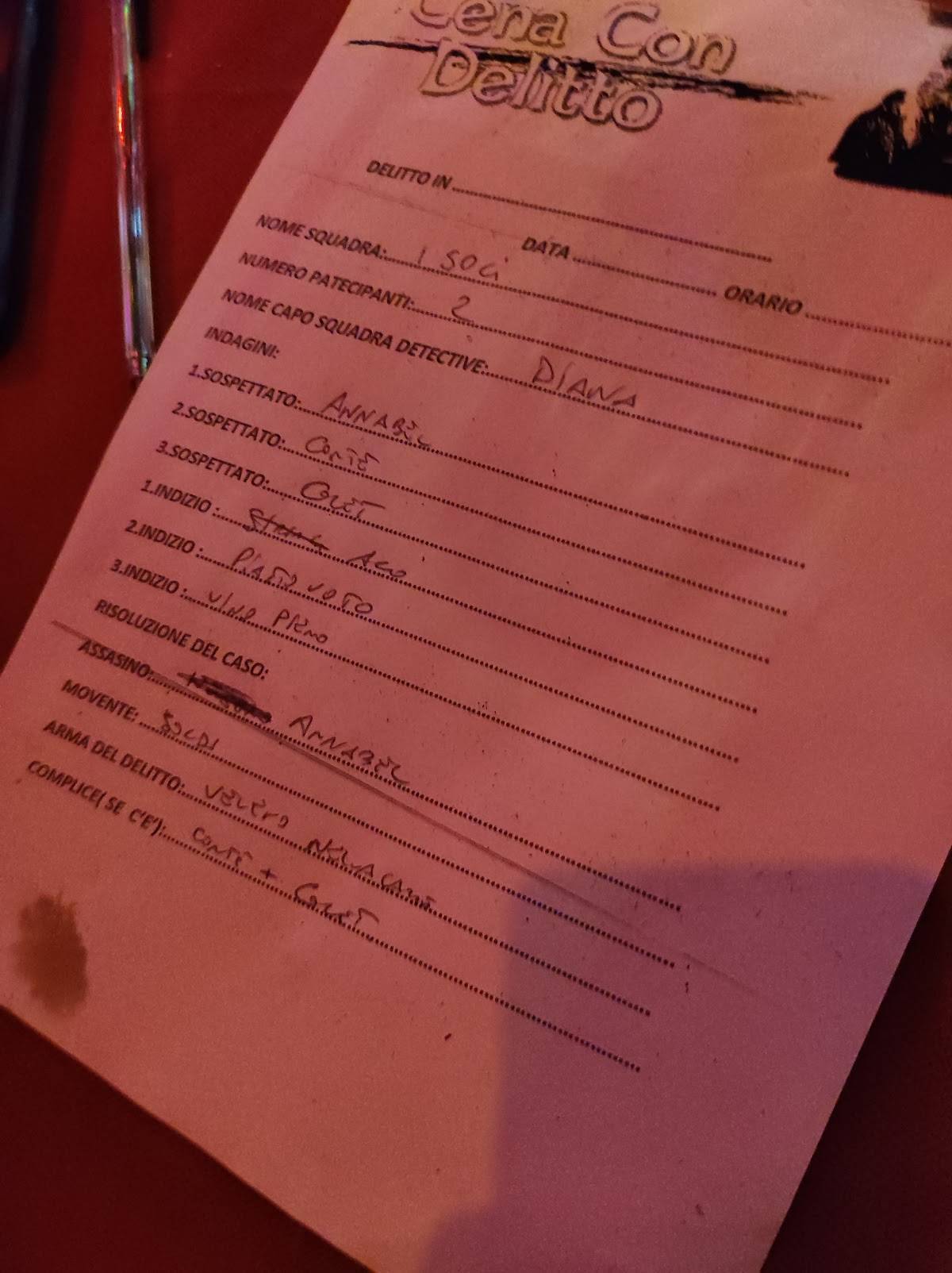Menu di VIC' STREET Taverna Napoletana Spettacoli 
