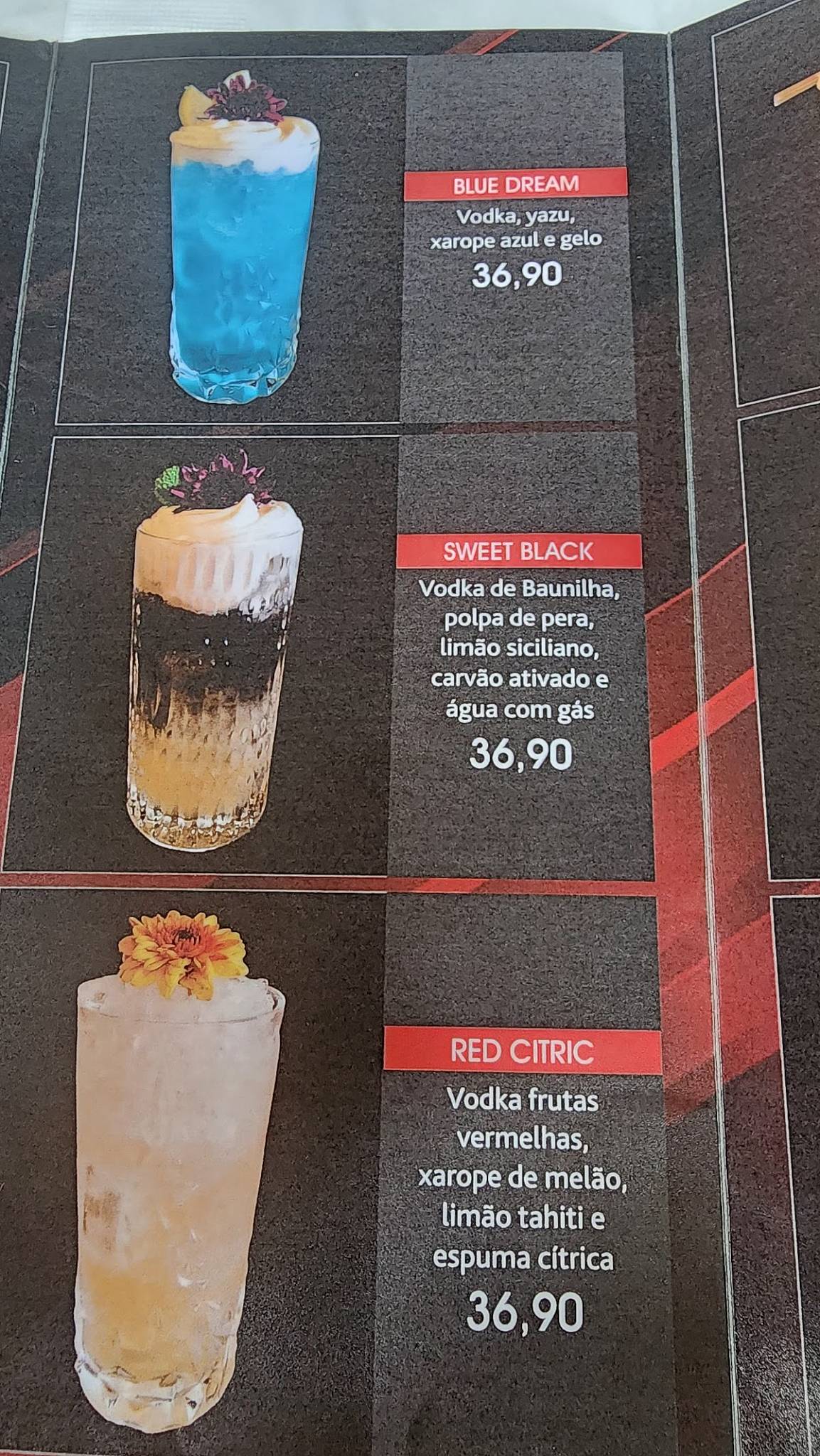 Yazuki Sushi Prime cardápio