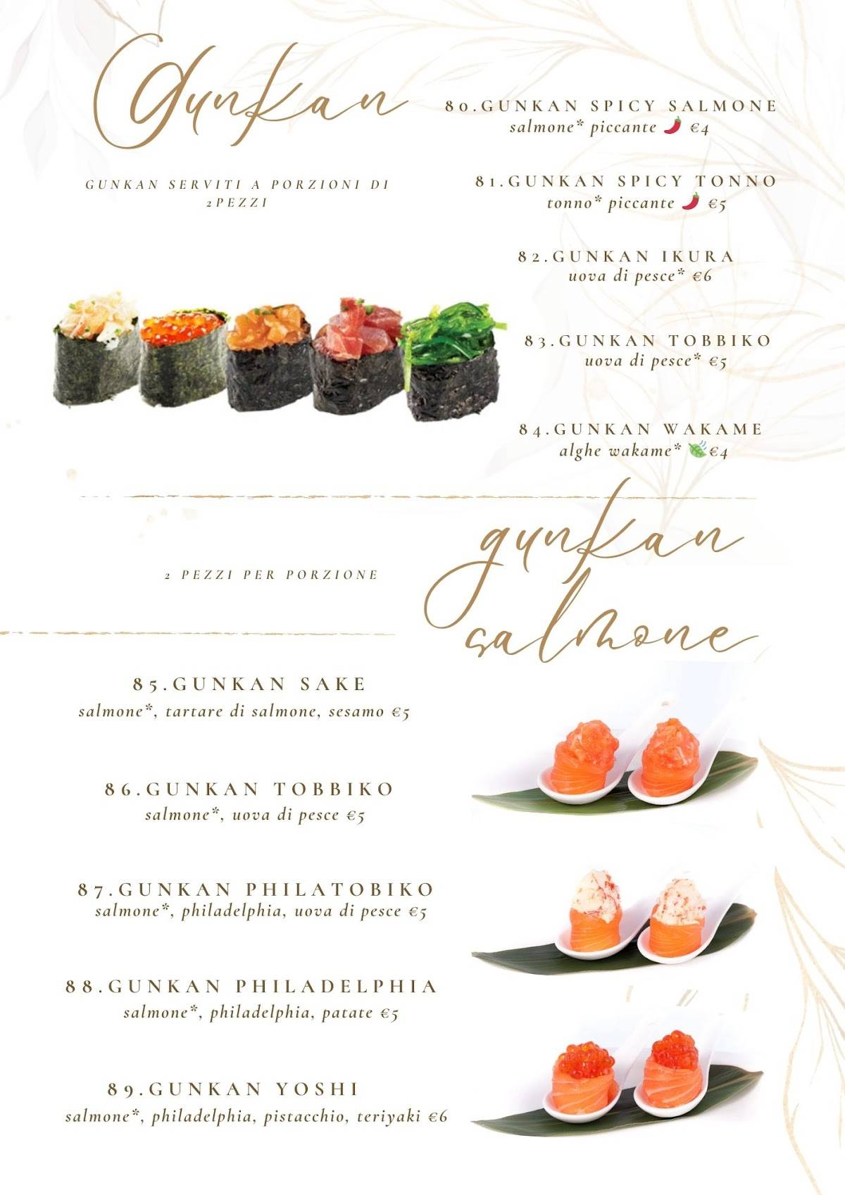 Menu di Yoshi 