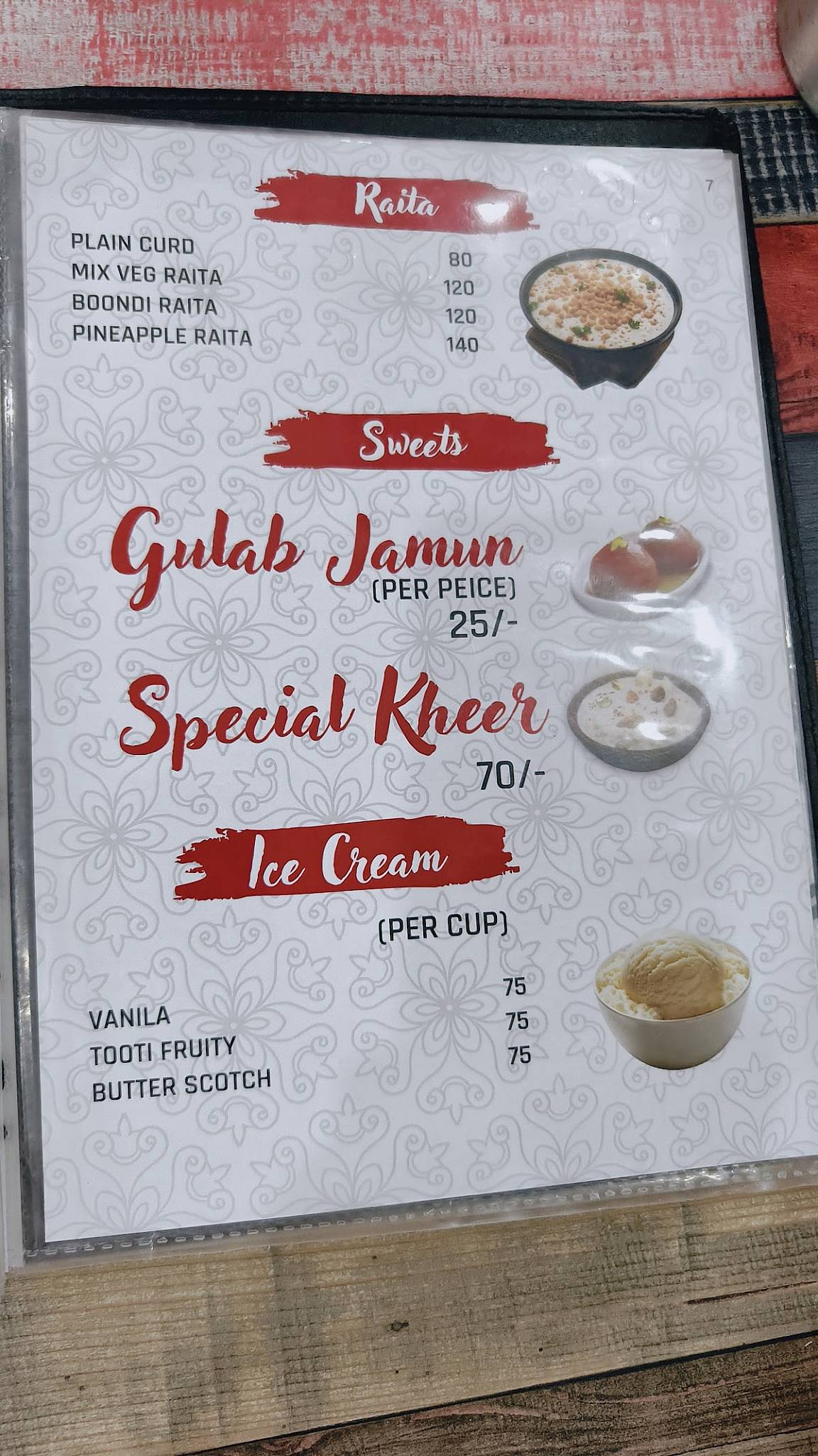 मंथन पंजाबी ढाबा menu