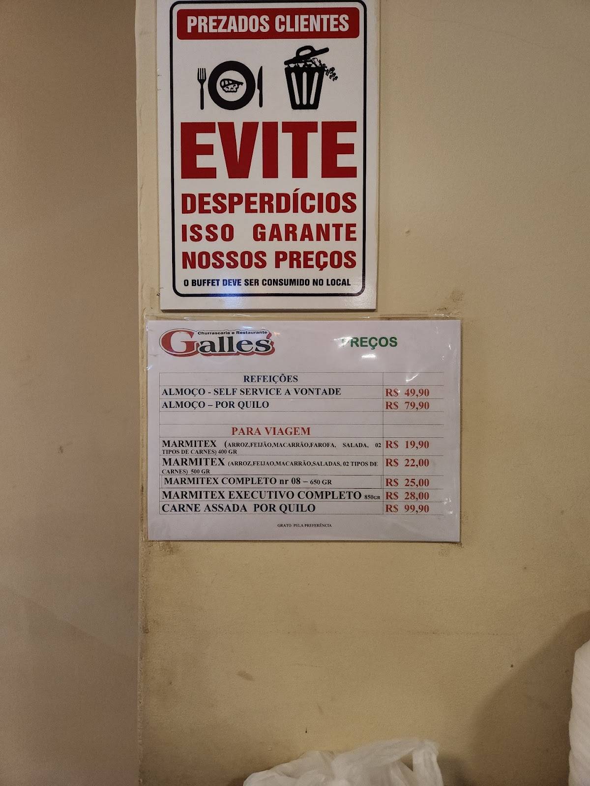 Restaurante Galles - Galles Restaurante e Churrascaria - Restaurante em Rondonópolis - Churrascaria - Almoço cardápio