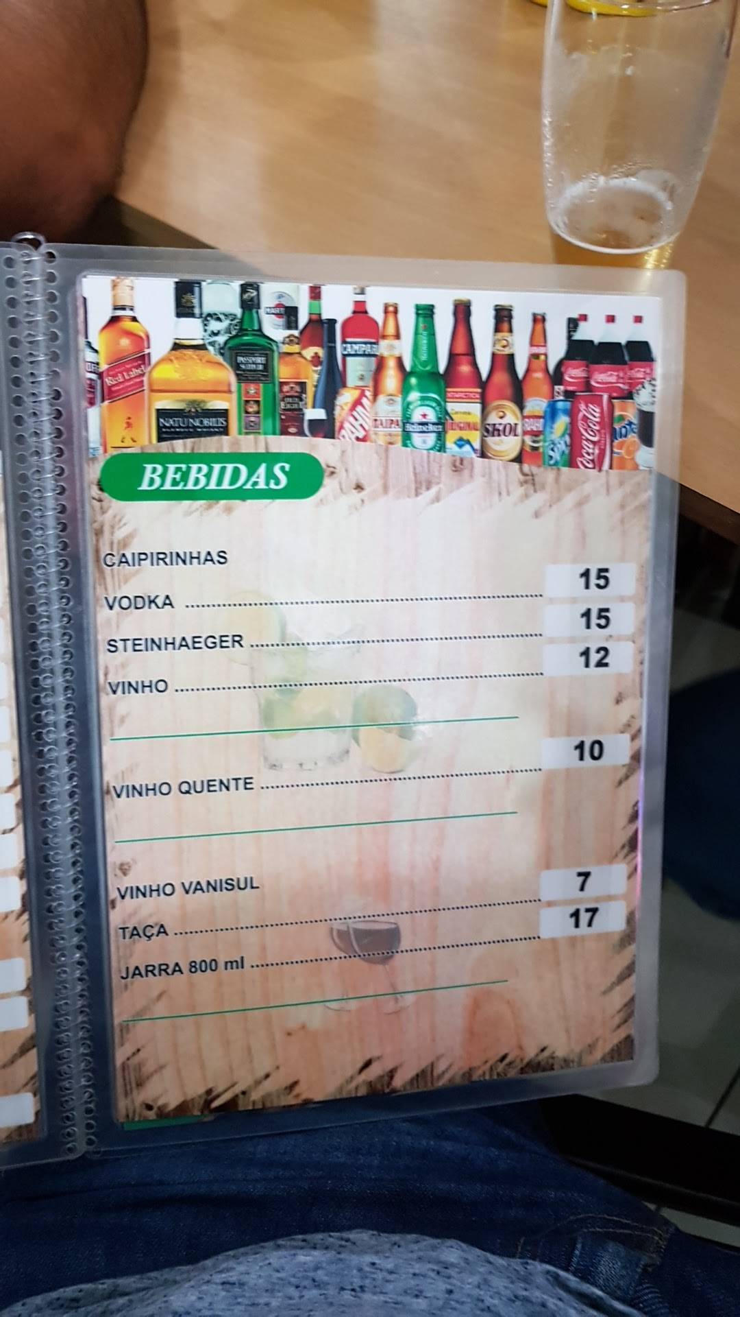 Restaurante Nobílis cardápio