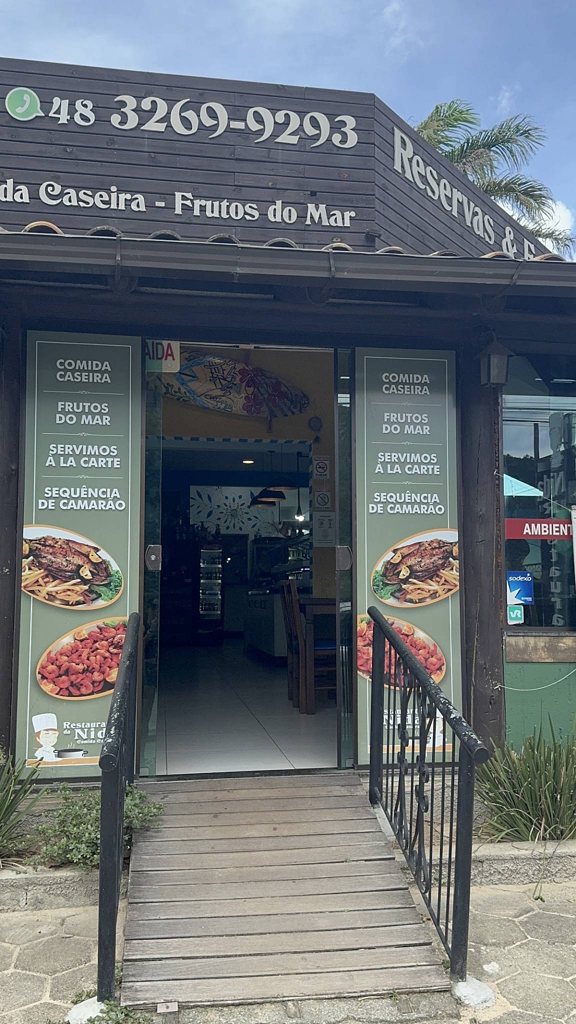 Restaurante da Nida cardápio