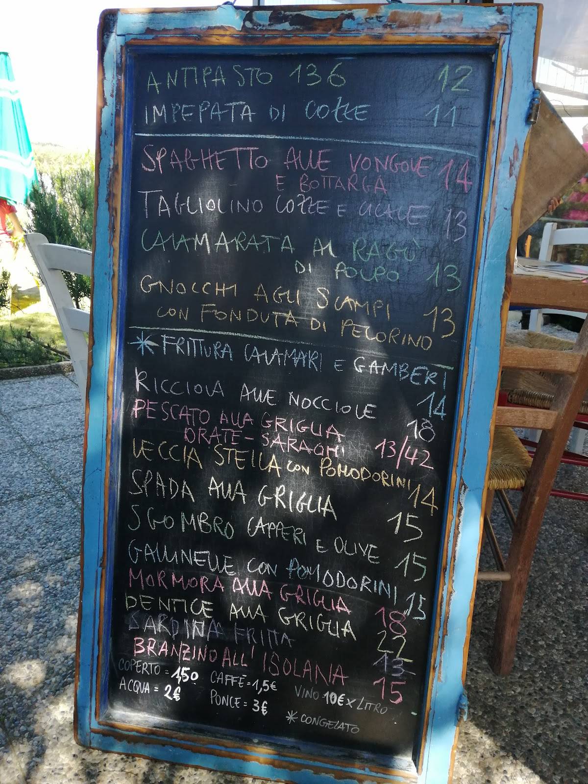 Menu di Retone 136 