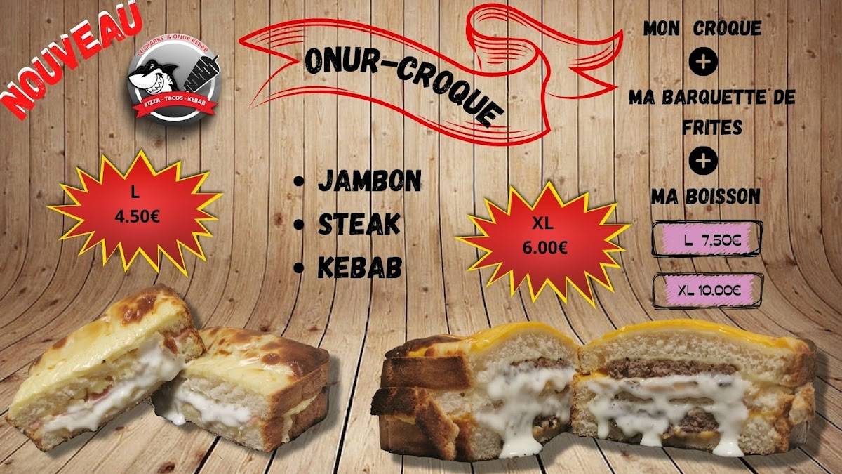 Menu de Le Sharks Onur kebab