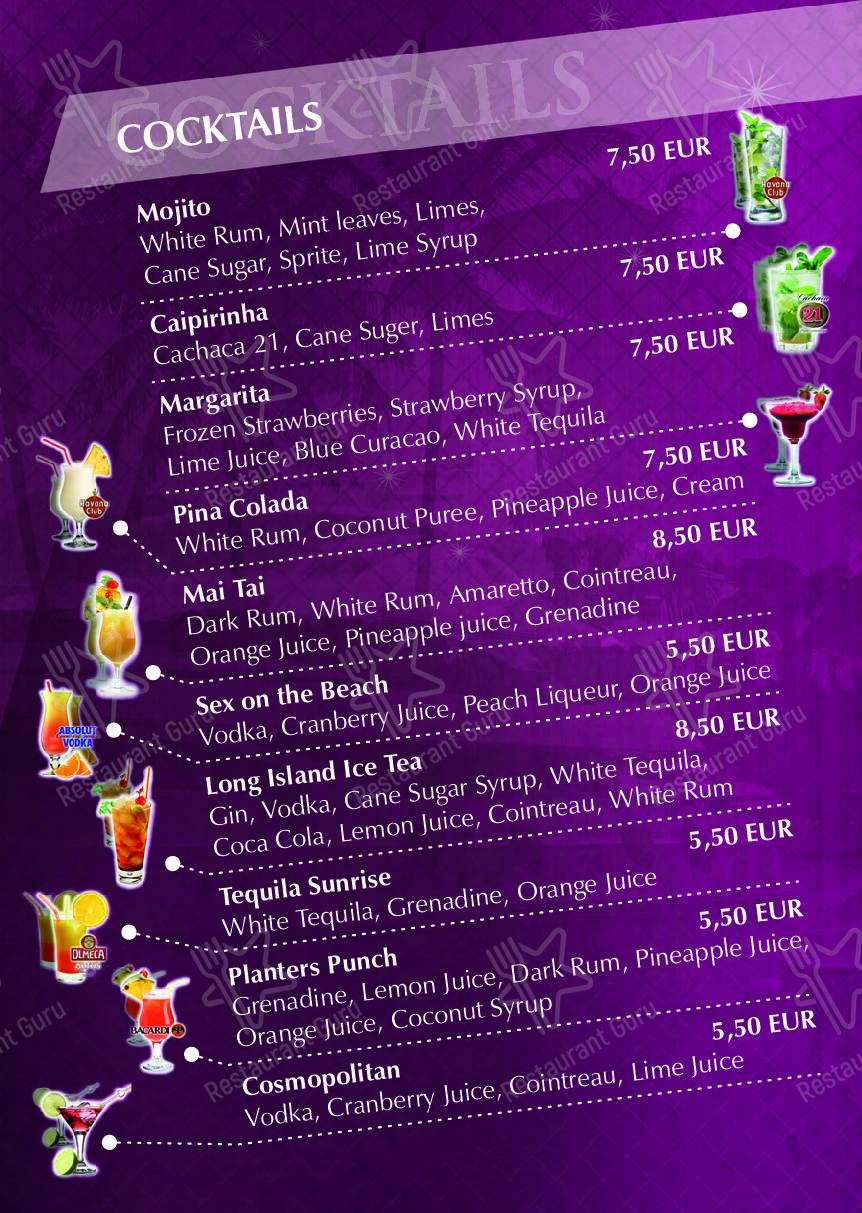 Menu di Ricardo Team-Hostel Pula