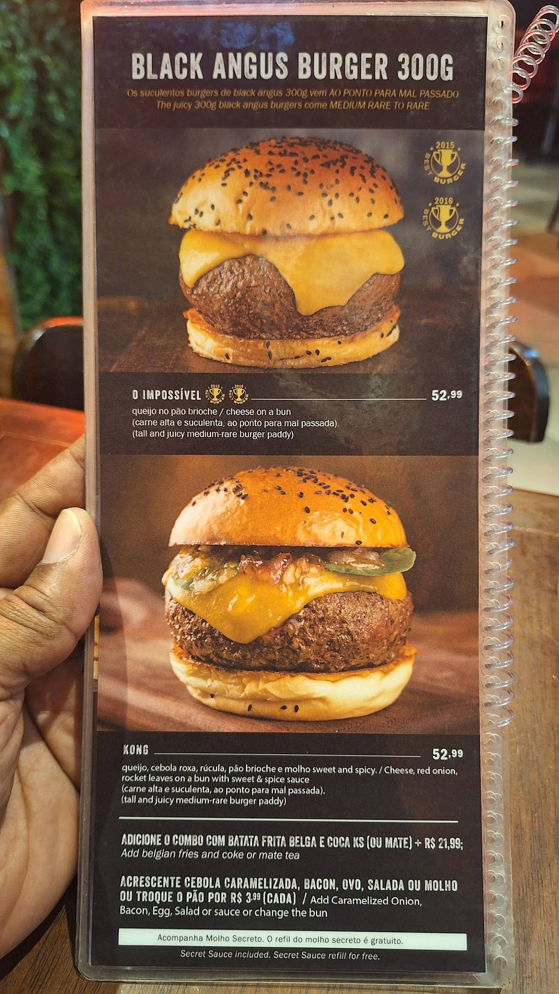 LeMax Hamburgueria cardápio