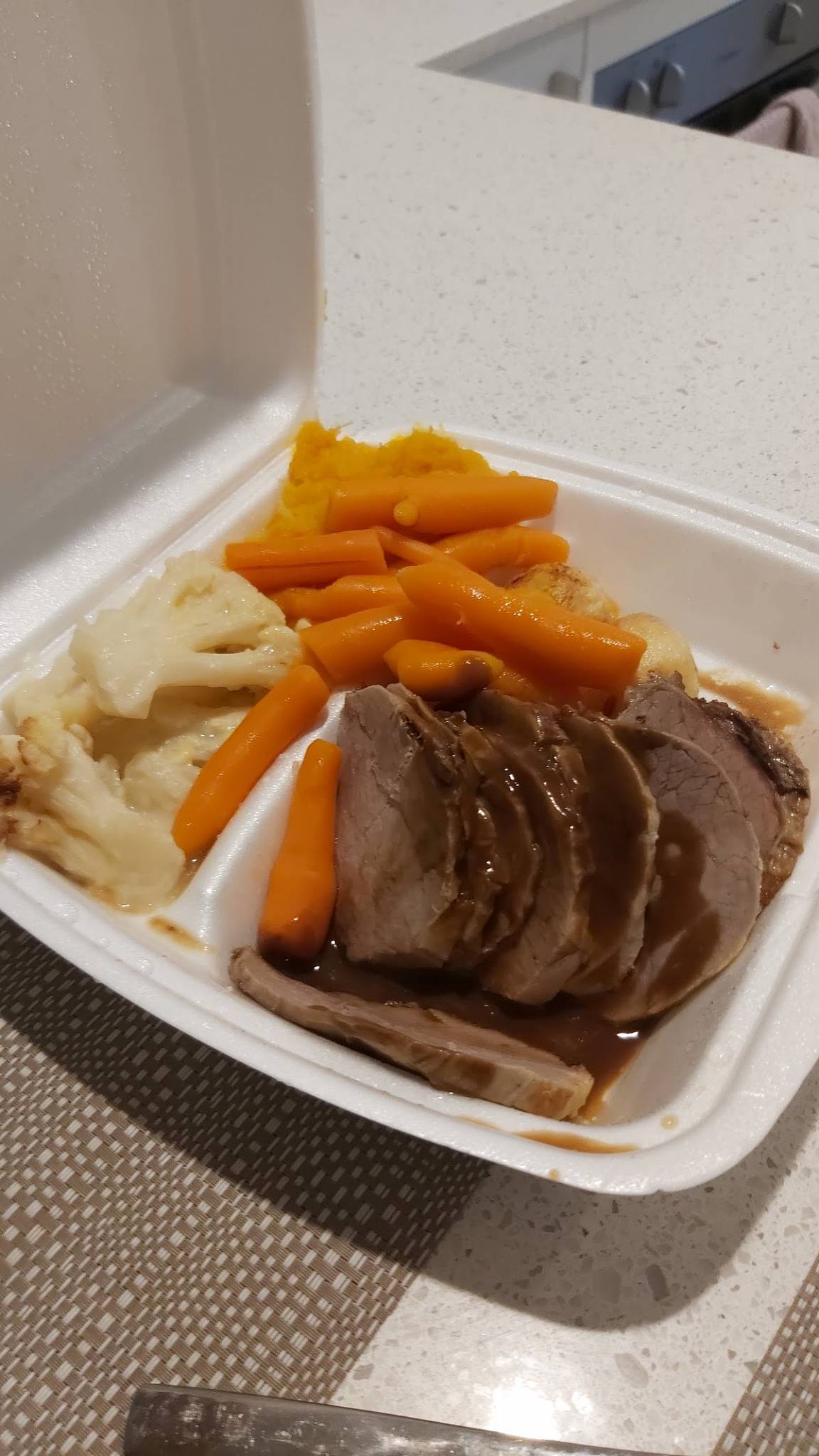 Menu at Ripper Roasts restaurant, Geelong