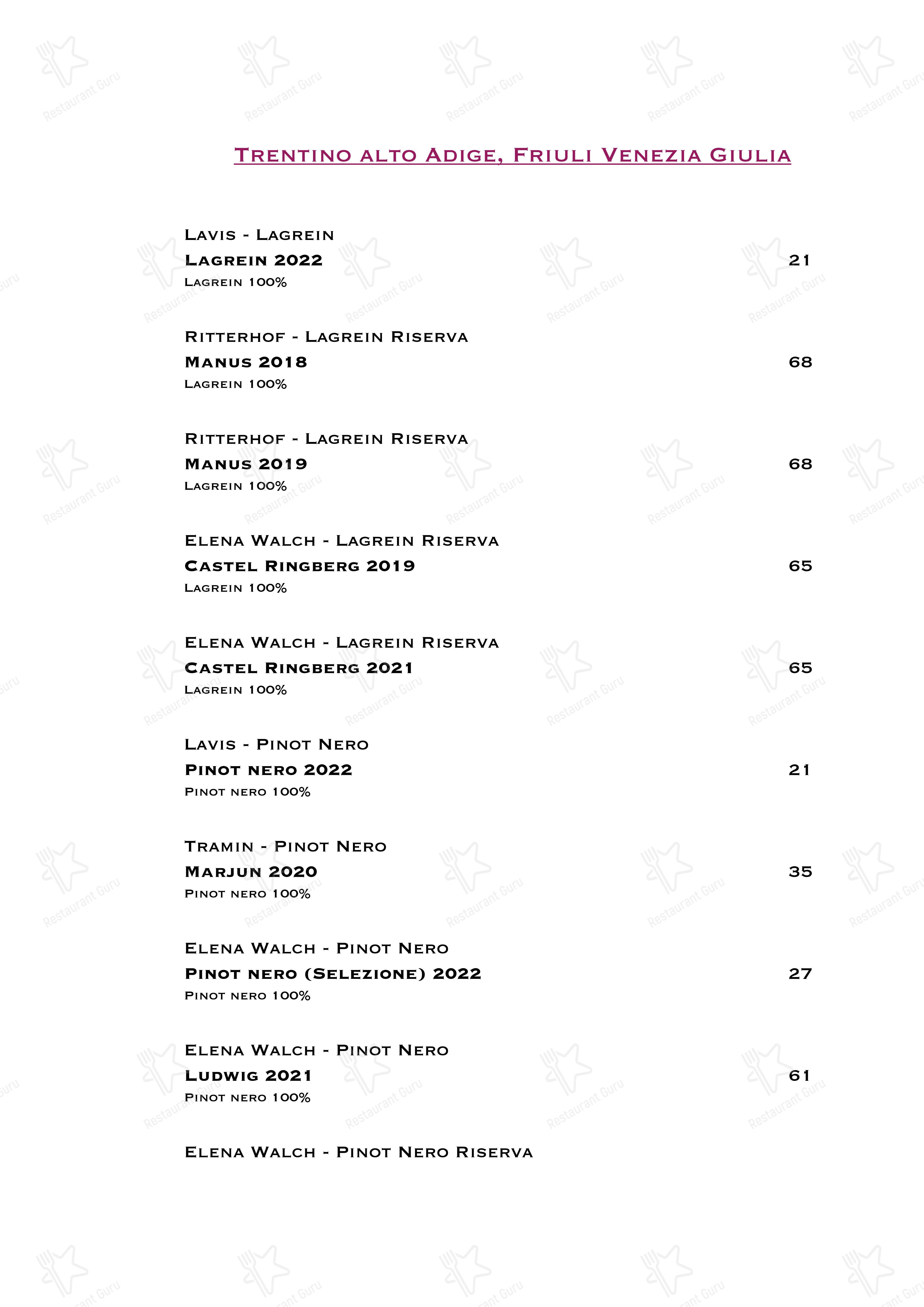 Lunch Menu per Ristorante Boccon DiVino in Gallarate