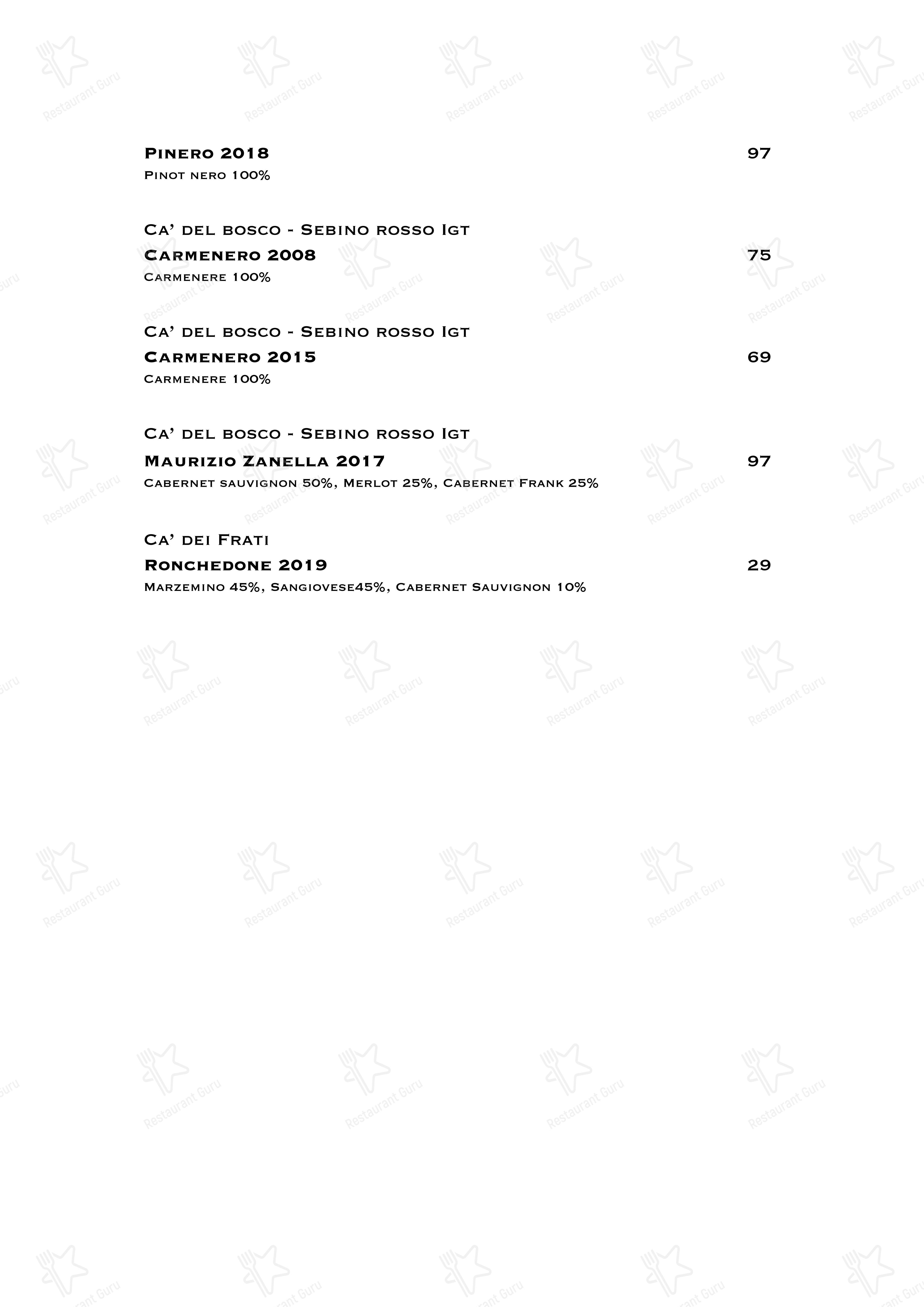 Ristorante Boccon DiVino in Gallarate - Takeaway Menu