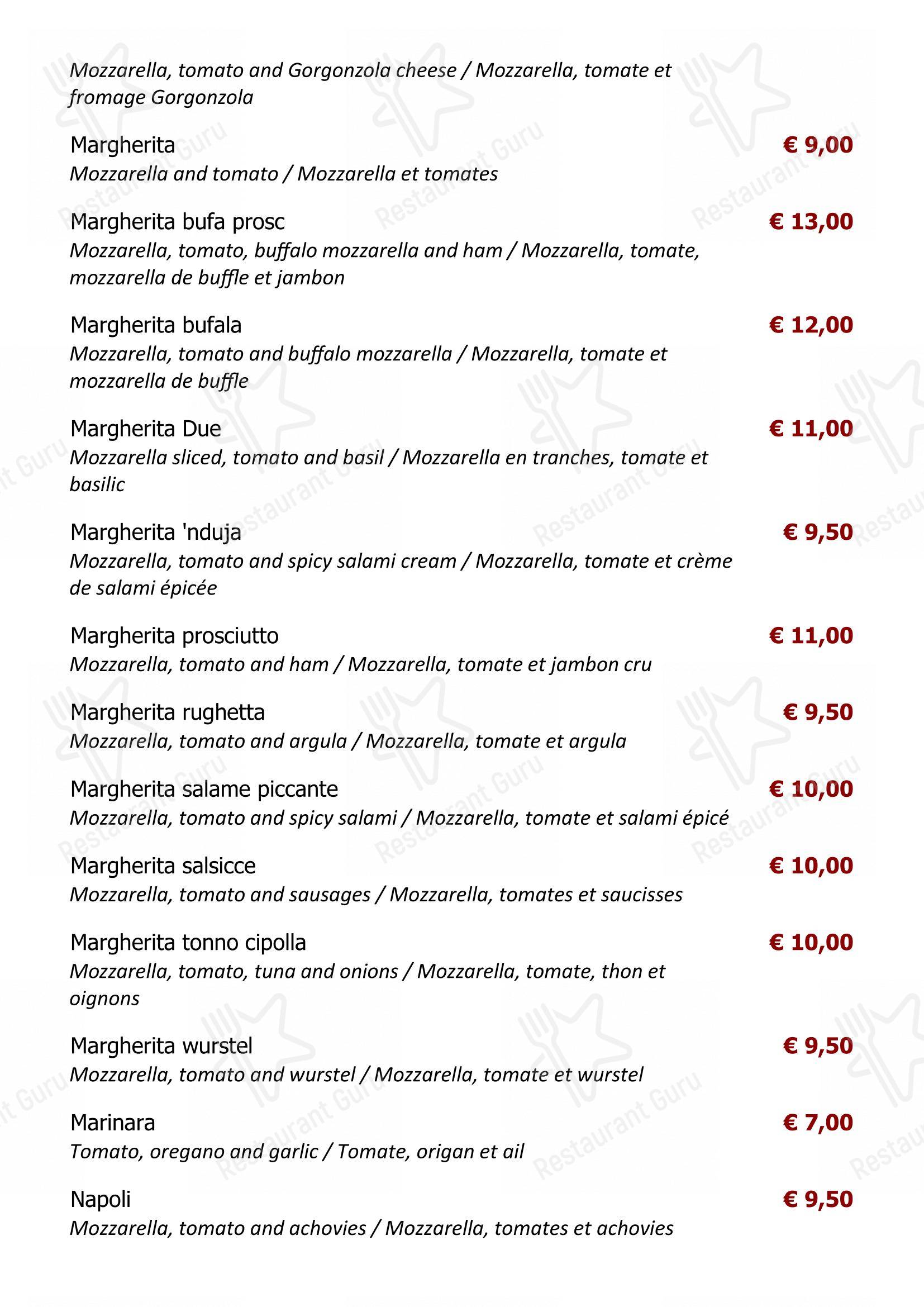 Menu di Ristorante Capperi! - Menu