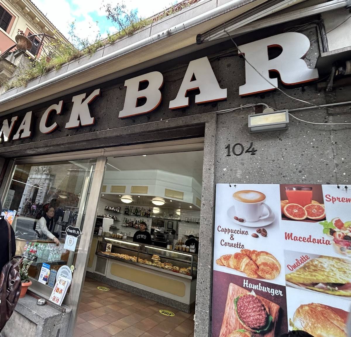 Menu di Ristorante Da Paolo Vaticano 