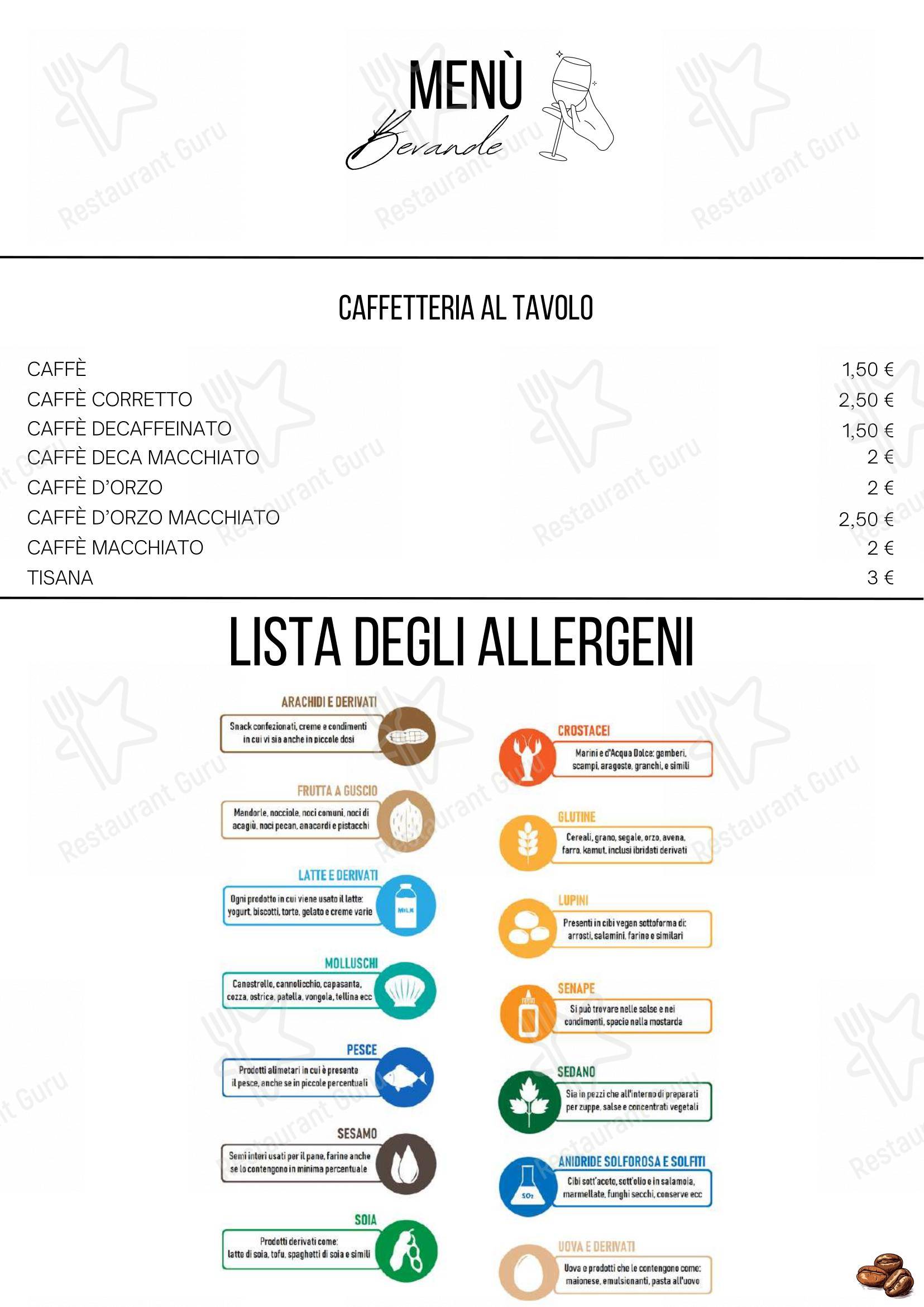 Pizzeria Ristorante Divino Party in Maserà di Padova - Menu