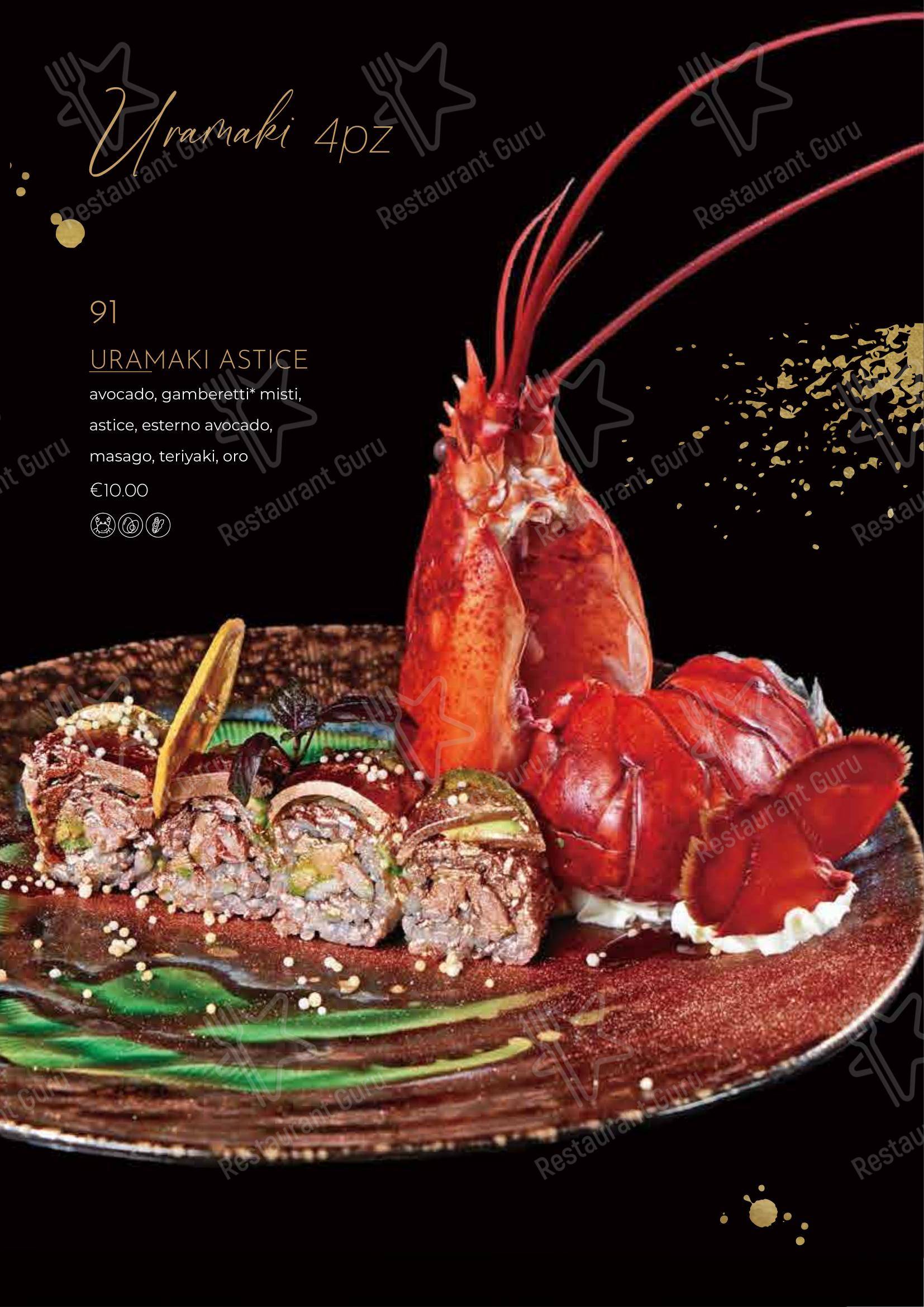 菜单 per Ristorante Giapponese Hanami Parma in Parma