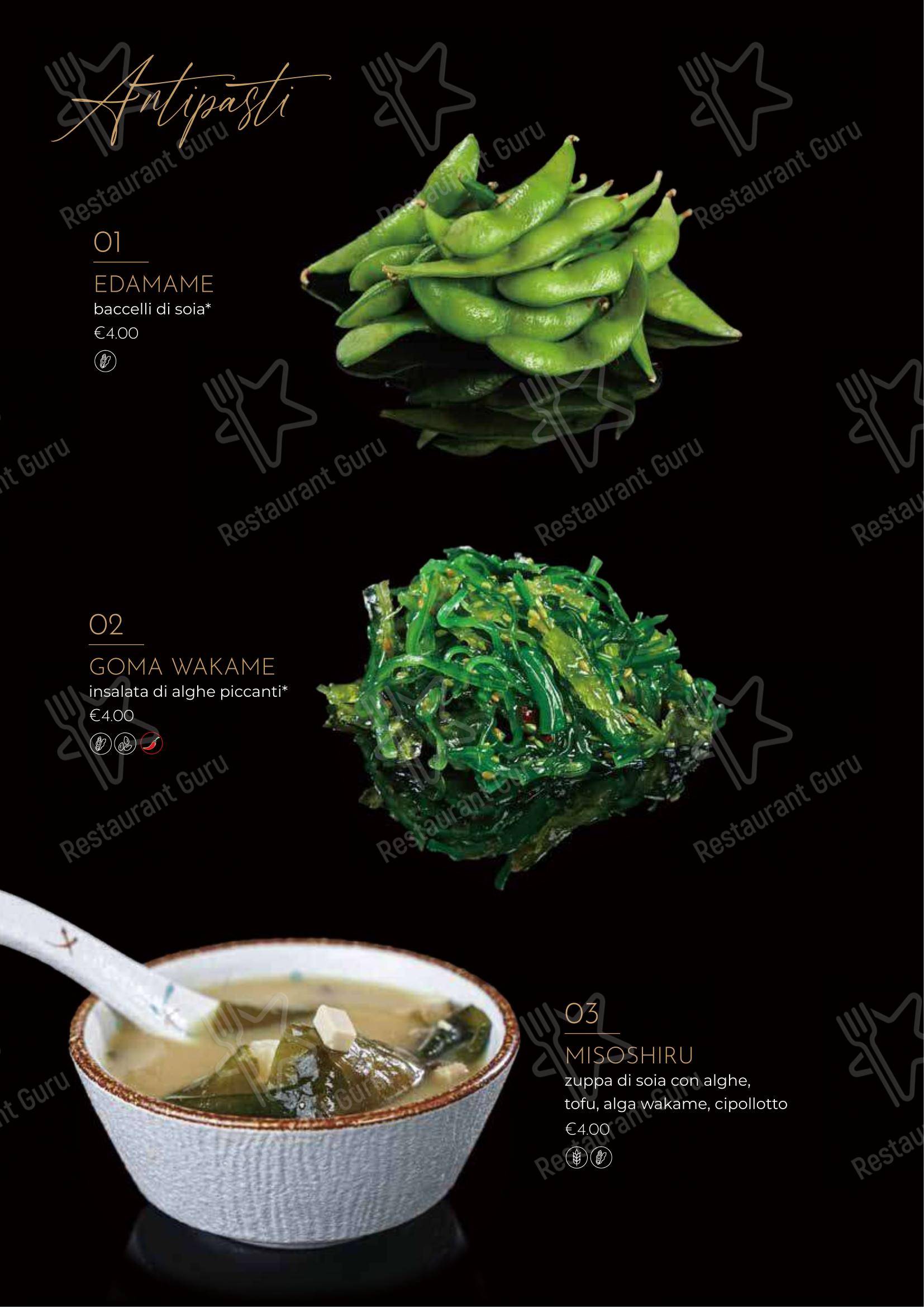 菜单 per Ristorante Giapponese Hanami Parma ristorante