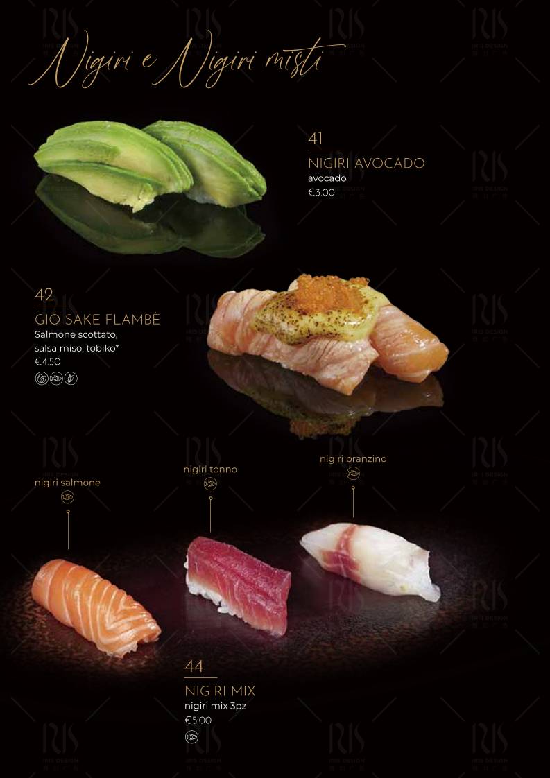 Menu di Ristorante Giapponese Hanami Parma 