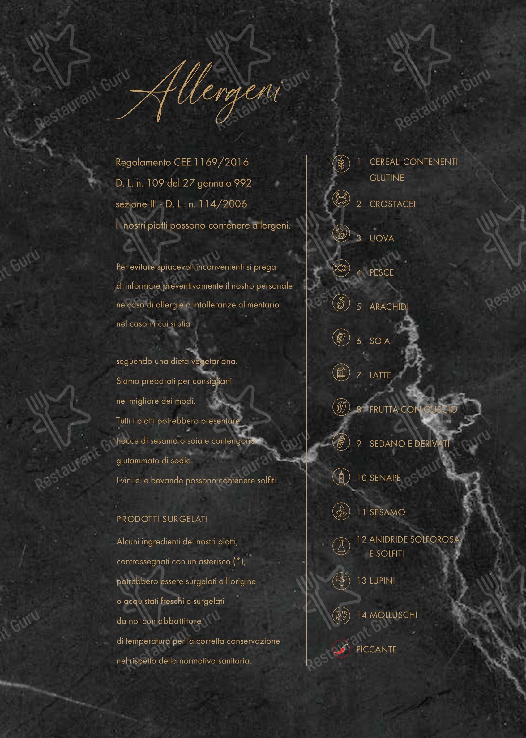 Ristorante Giapponese Hanami Parma in Parma - Menu bar