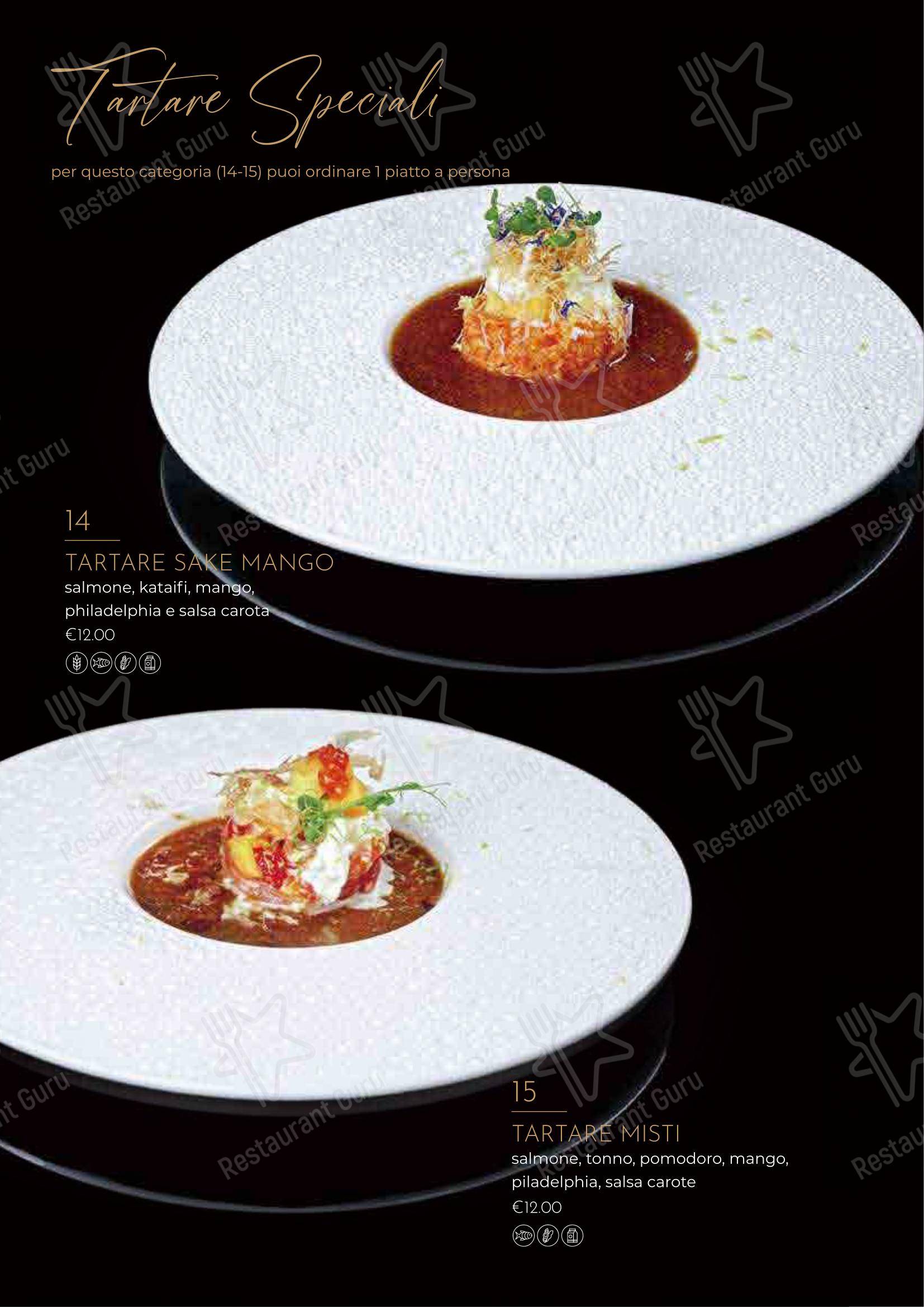 Menu per Ristorante Giapponese Hanami Parma ristorante