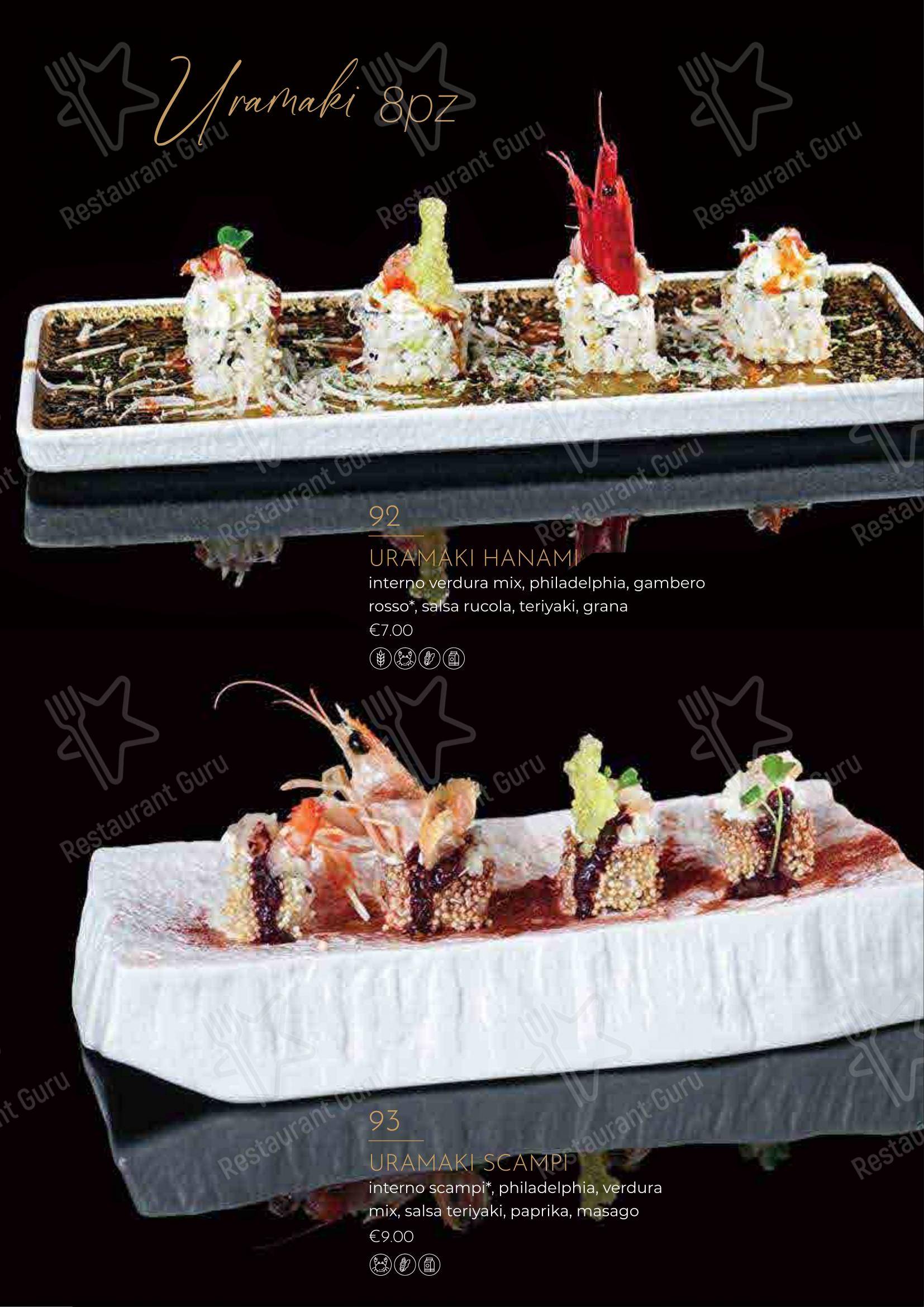 Ristorante Giapponese Hanami Parma in Parma - Menu