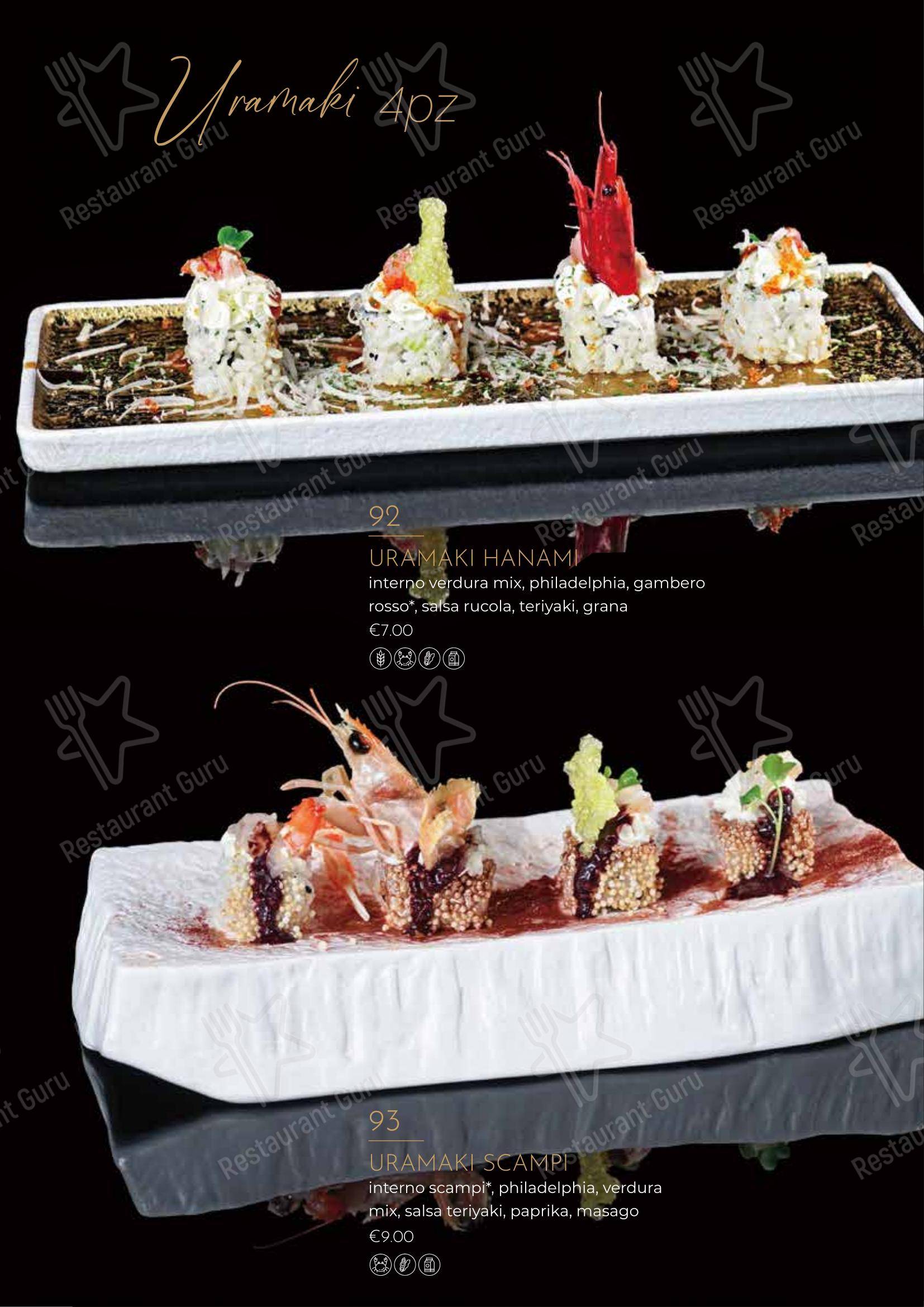 Ristorante Giapponese Hanami Parma in Parma - 菜单