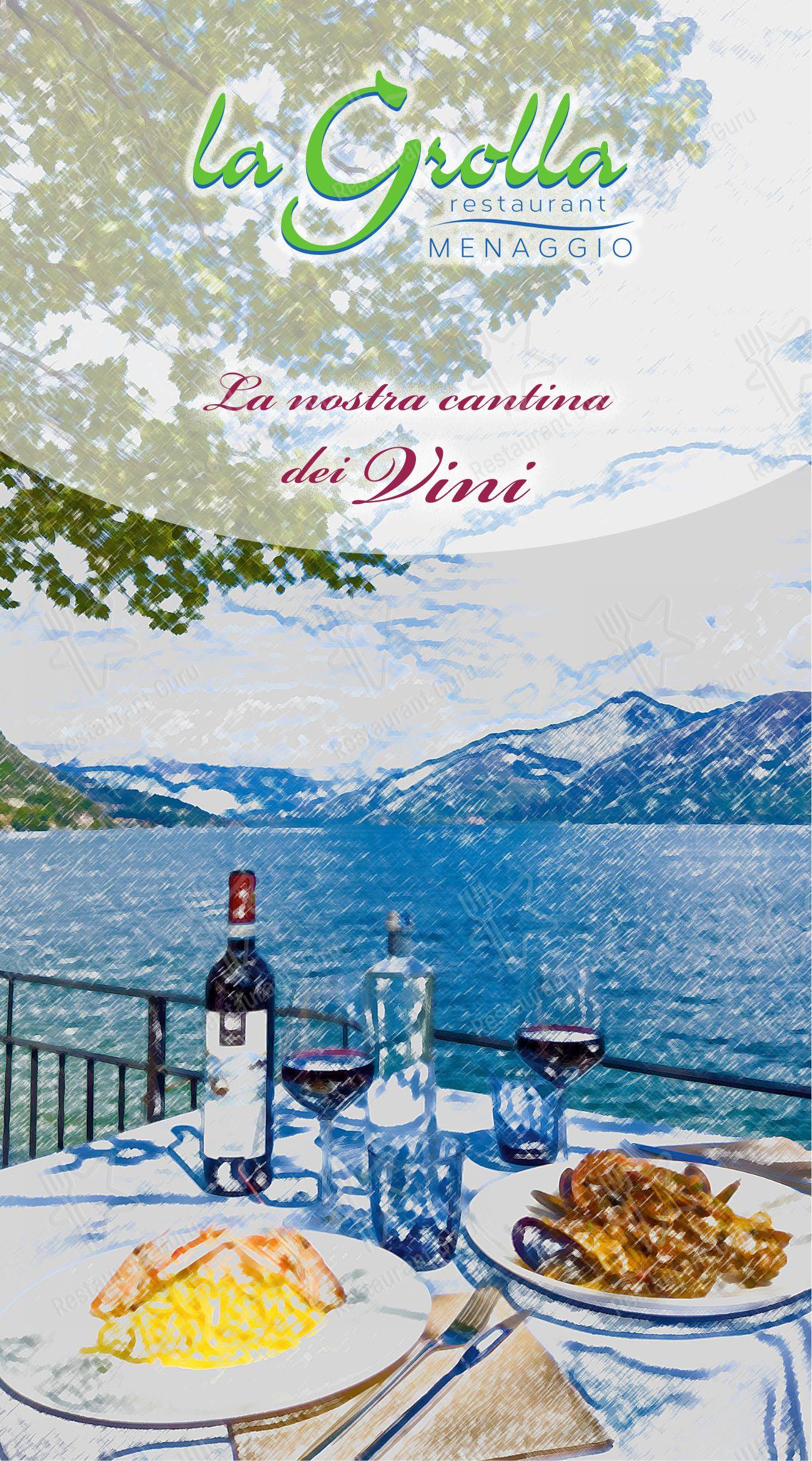Menu bar per Ristorante La Grolla Menaggio ristorante