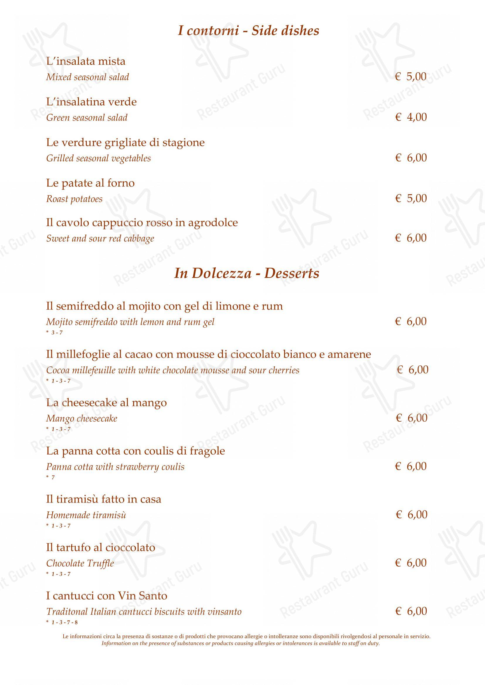 Menu per Ristorante La Rotonda Jesi in Jesi