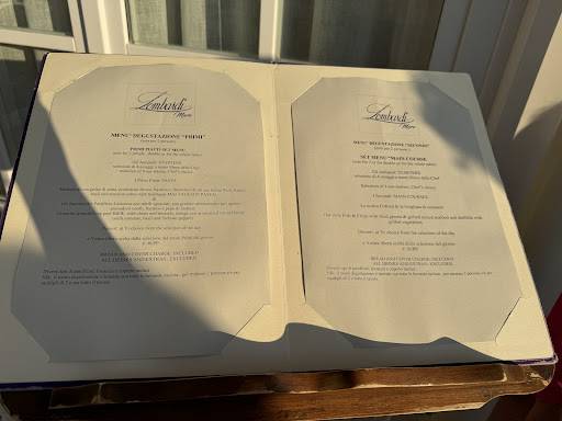 Menu di Ristorante Lombardi Mare 