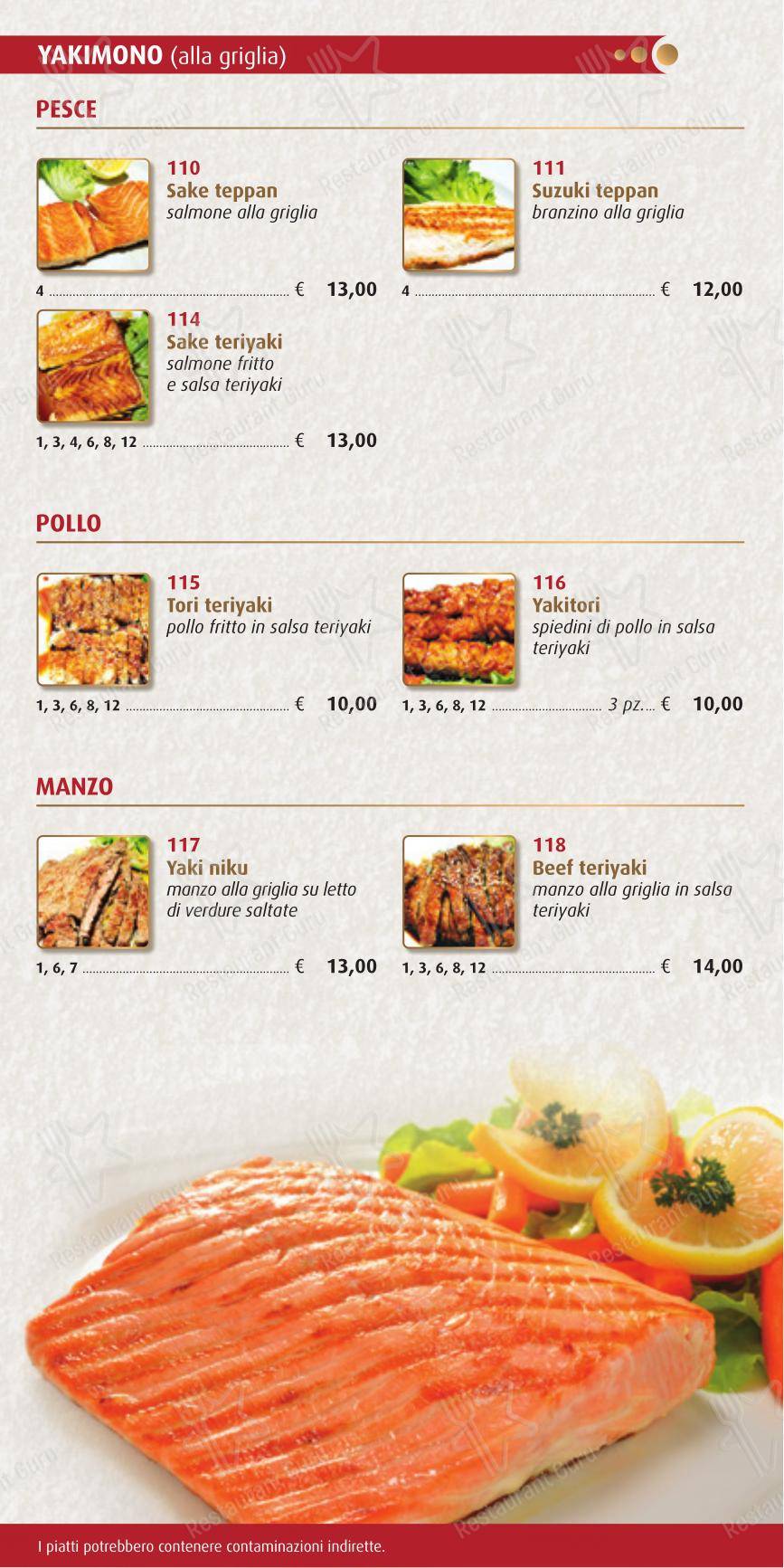 Ristorante Lotus in Rozzano - Menu