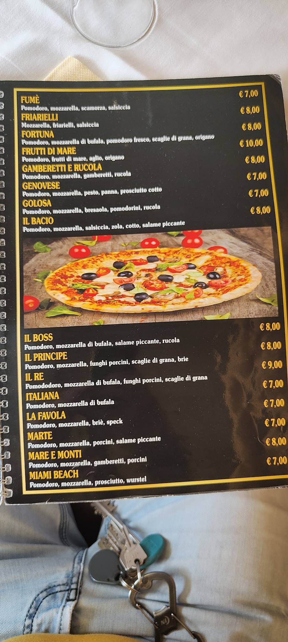 Menu di Ristorante Pizzeria "Il Principe" 