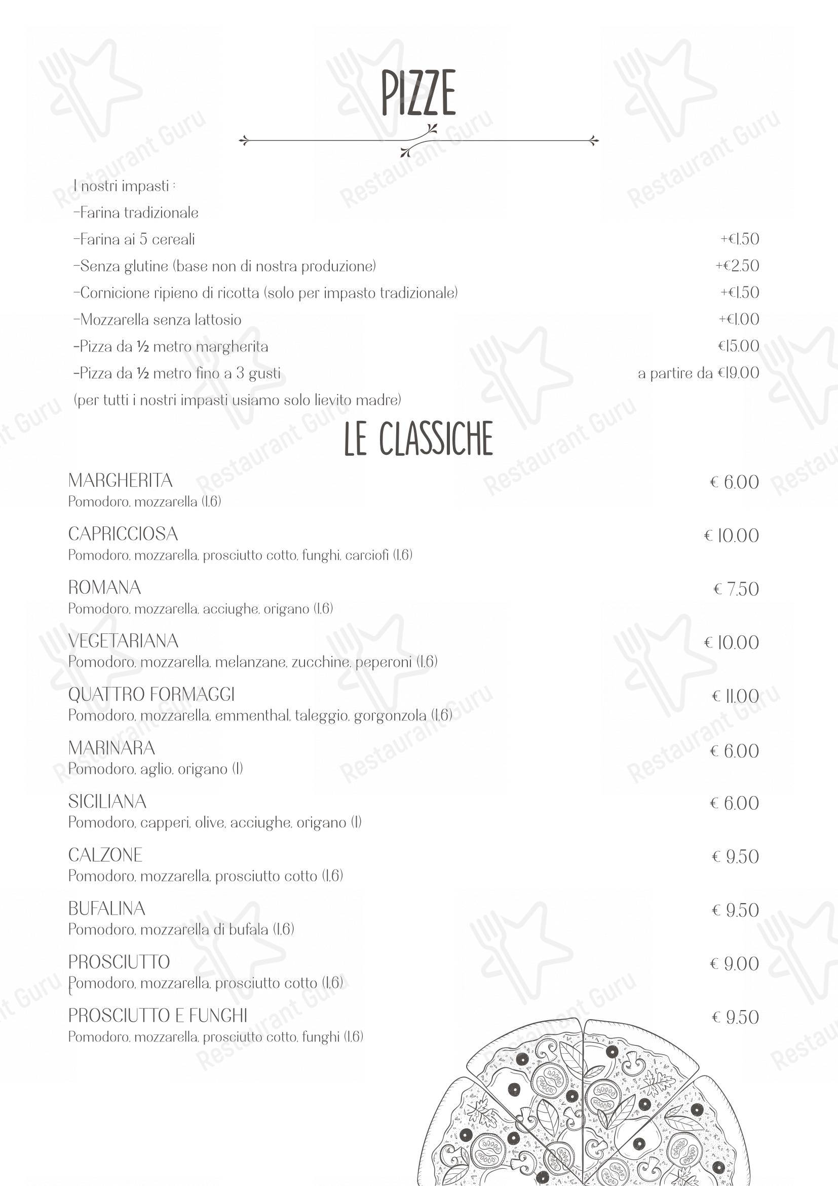 Ristorante Pizzeria al Portico in Cremona - Menu bar