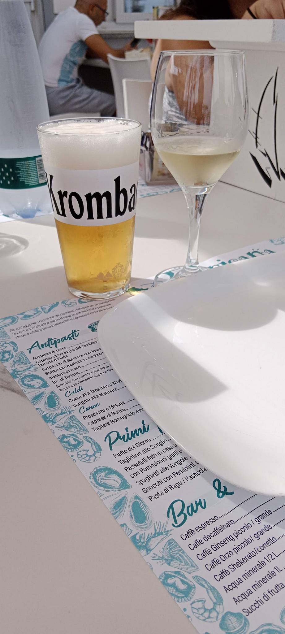 Menu di Ristorante Tropicana 