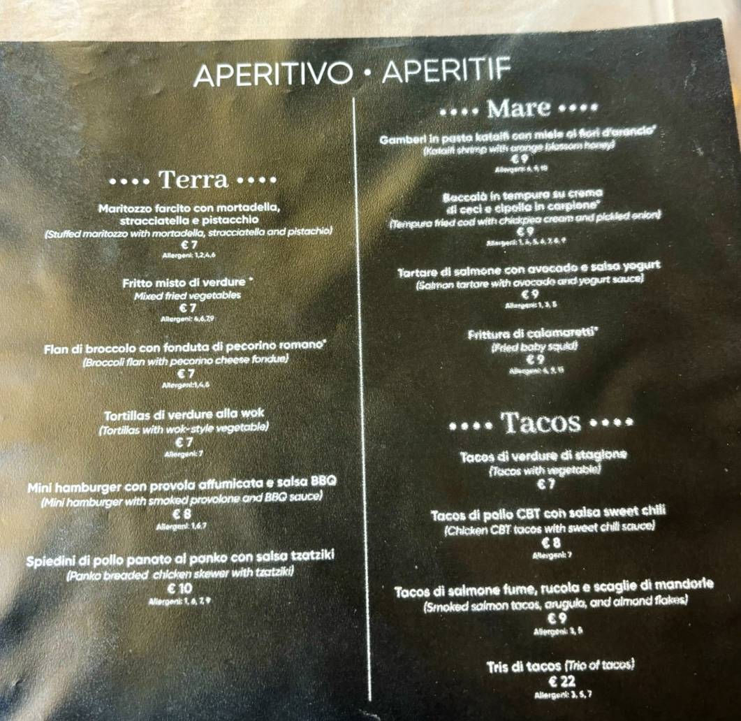 Menu di Royal Art Café 